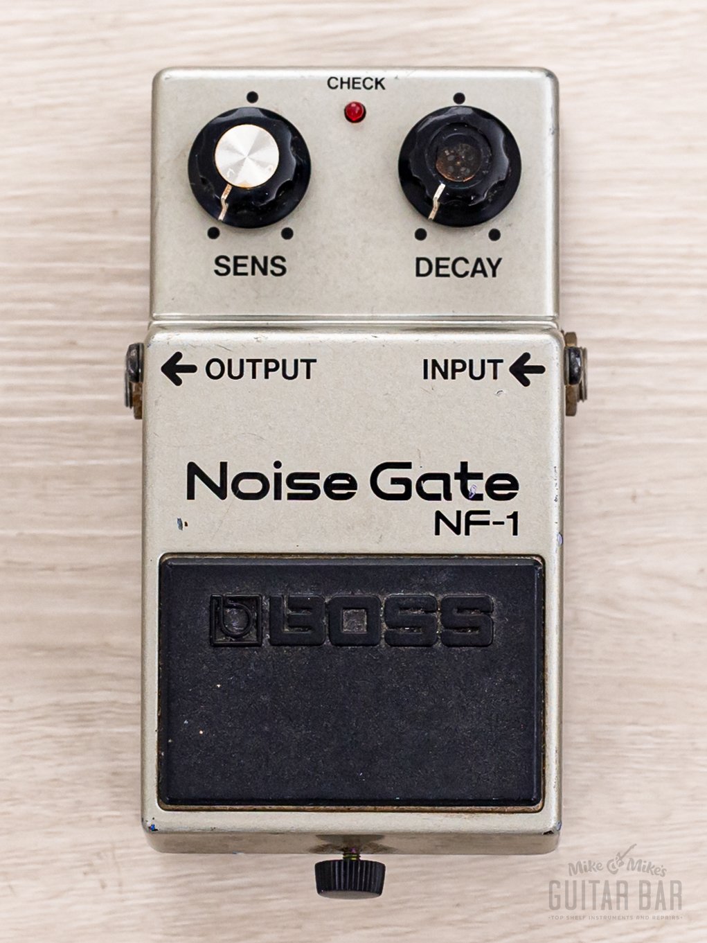 1986 Boss NF-1 Noise Gate Vintage Guitar Effects Pedal Black Label Japan