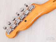 Headstock back with Kluson-style tuners