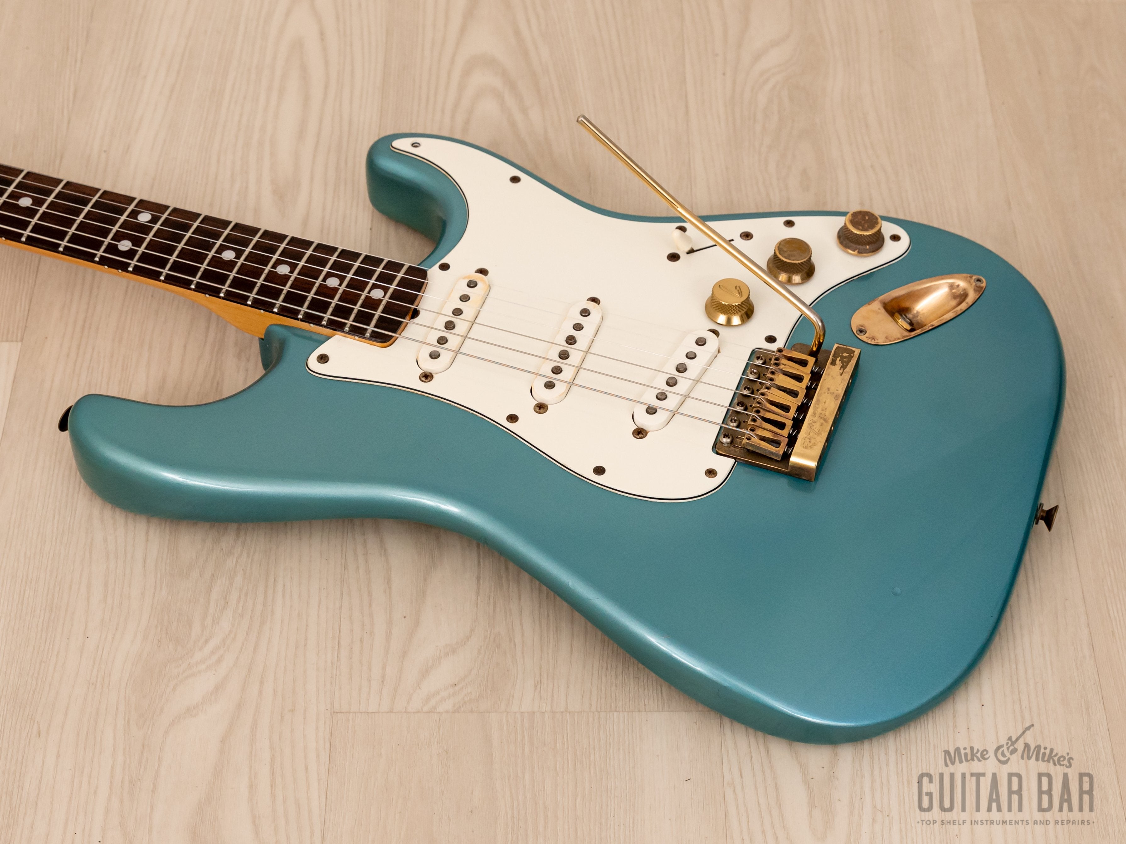 1981 Tokai SS70 Limited Edition Vintage S-Style Superstrat Guitar Light  Blue