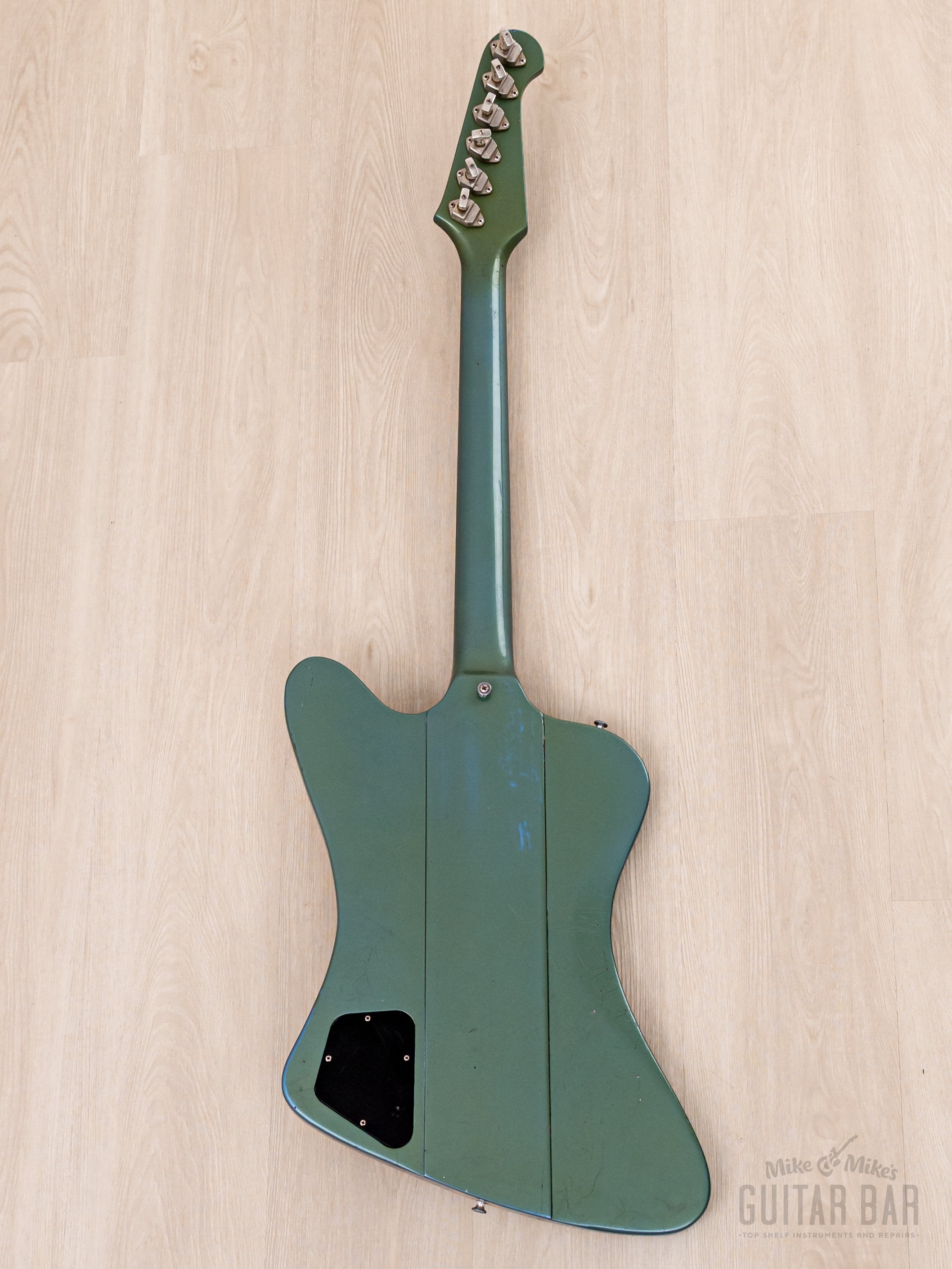 1963 Gibson Firebird V Reverse Body Pelham Blue Vintage Guitar w/ Case, The Hives Howlin' Pelle Almqvist
