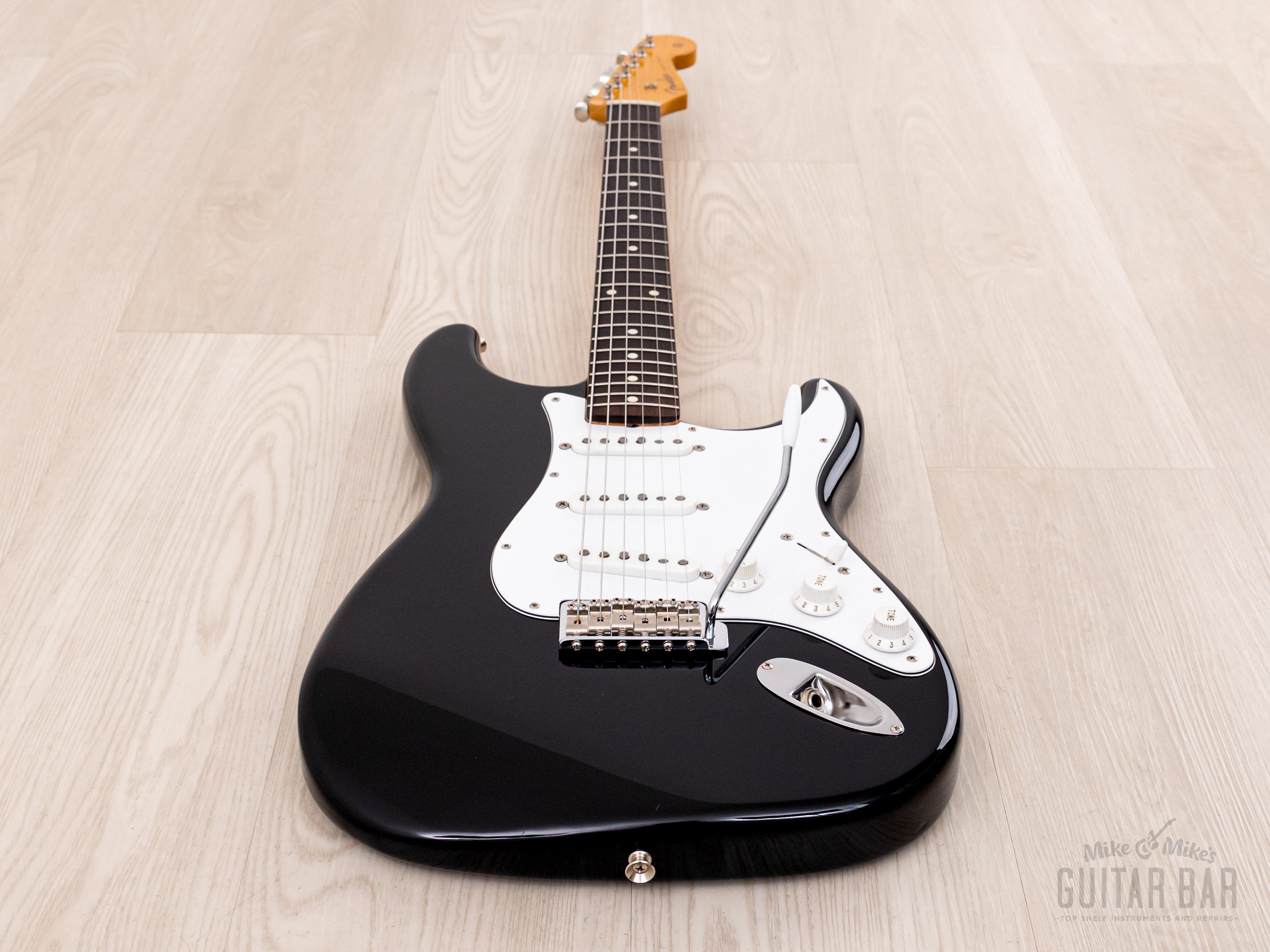 1991 Fender Stratocaster ‘62 Vintage Reissue ST62-650 Black, Near-Mint w/ American Vintage 57/62, Japan MIJ Fujigen