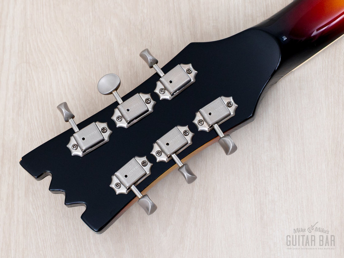 Mosrite Super Custom '65 headstock back with tuners