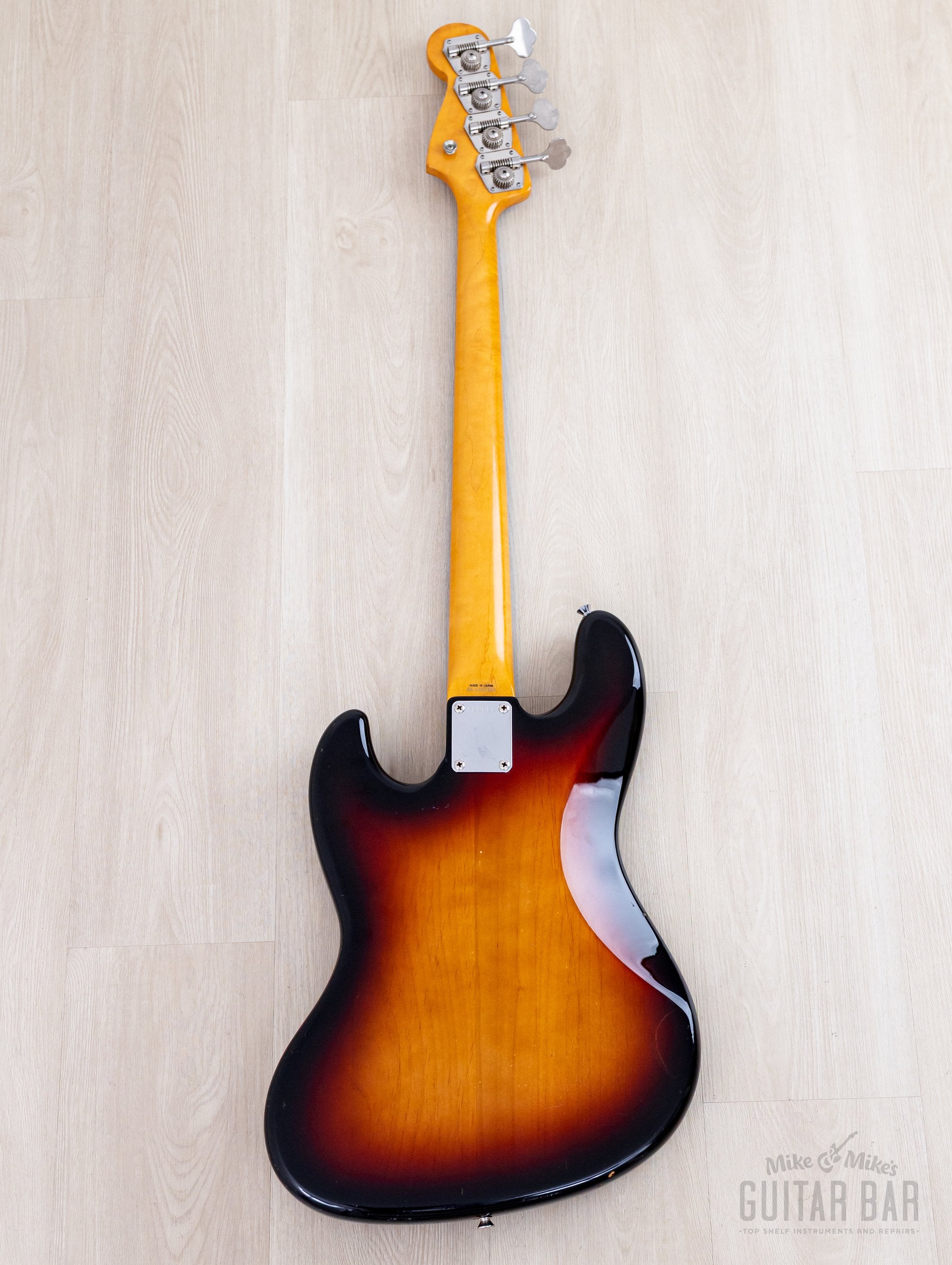 1989 Fender Jazz Bass '62 Vintage Reissue JB62-75 Sunburst