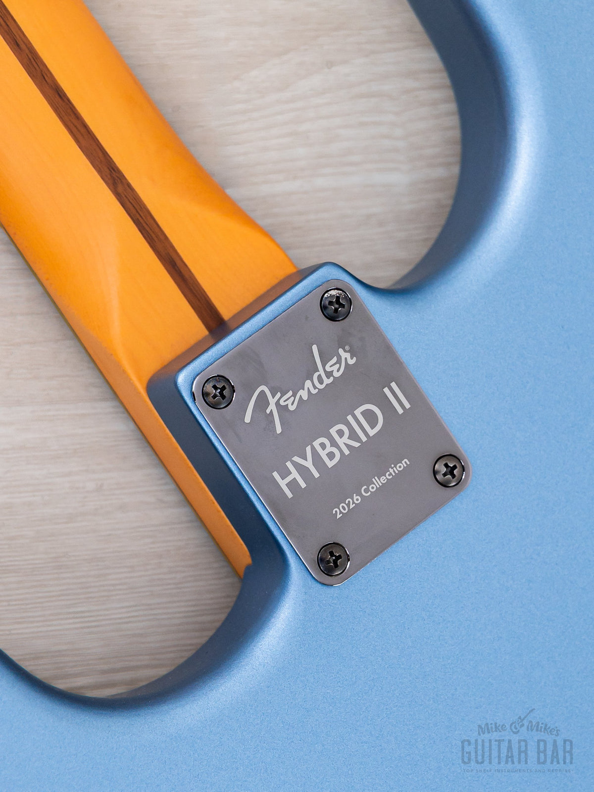 Hybrid II neck plate close-up