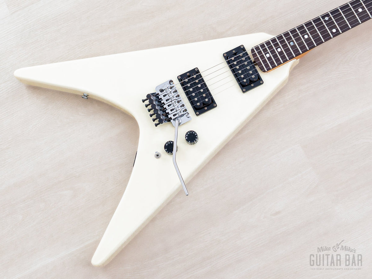 1983 Kramer Vanguard Imperial Flying V, Pearl White