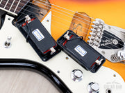 Mosrite Super Custom '65 both pickups with covers removed