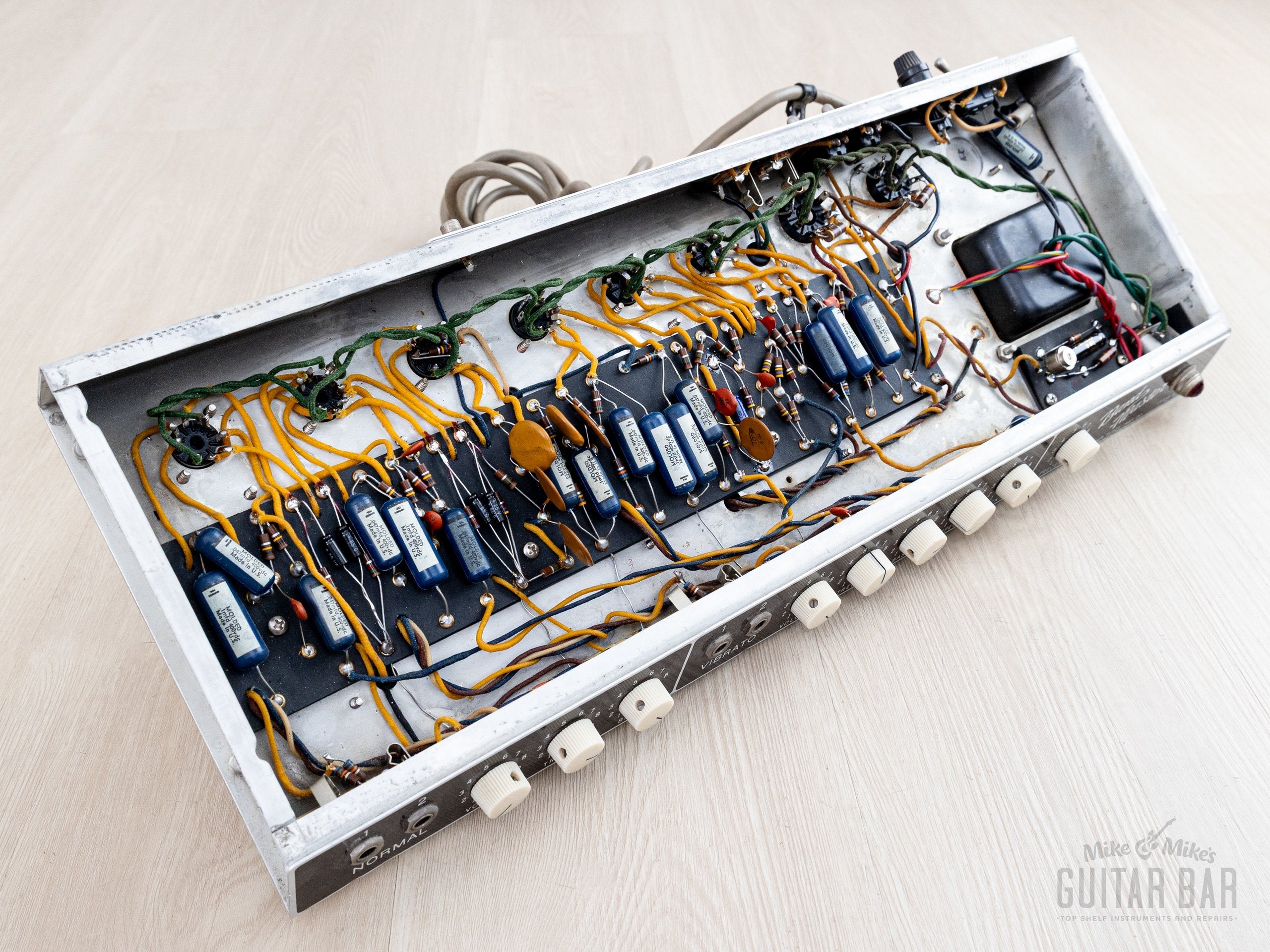 am:pm　アンティークケビント 1962 Fender Bandmaster Vintage Pre-CBS Tube Amp Blonde w/ 2x12 Cab, Ox