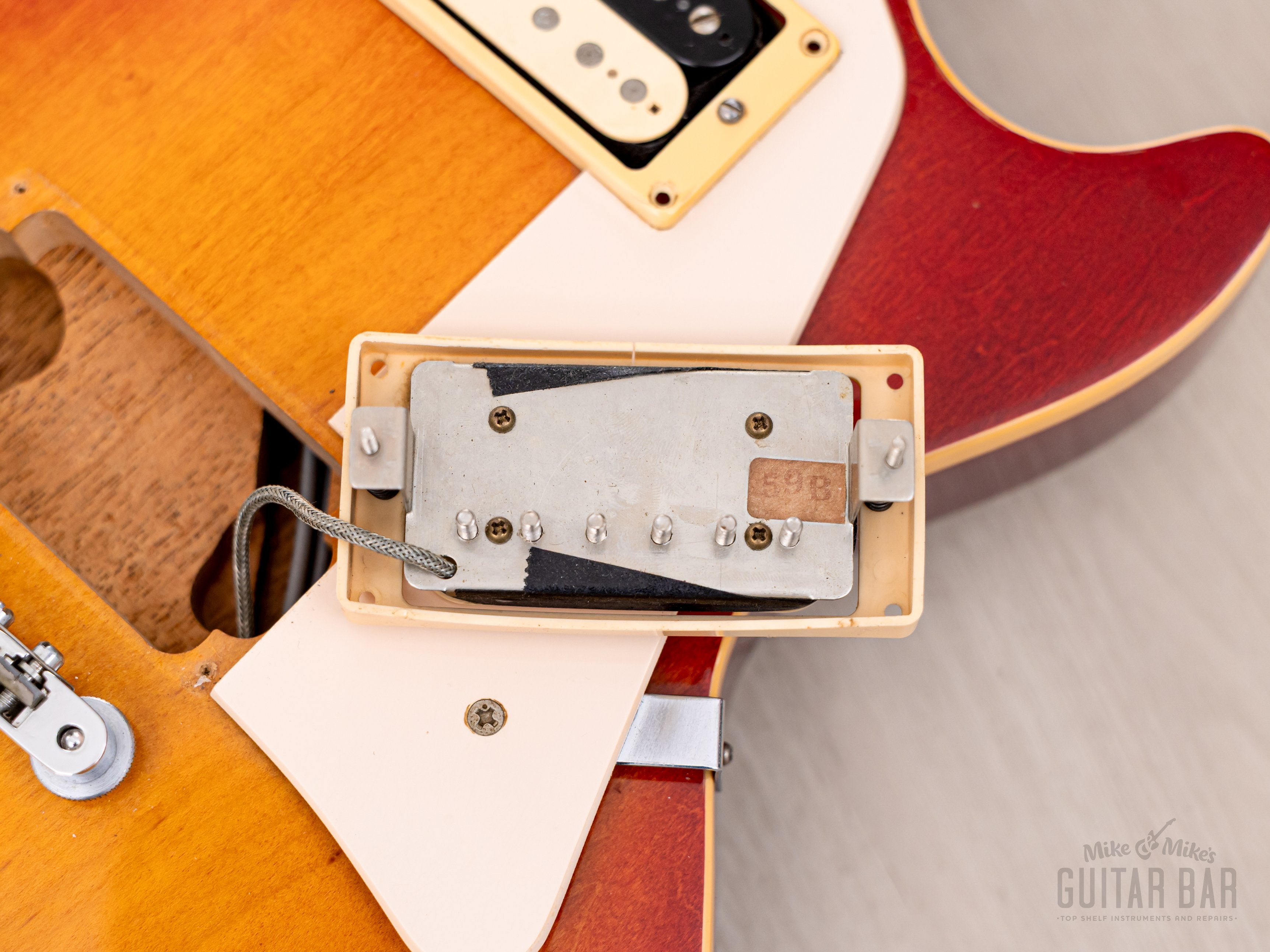 1977 Navigator by ESP ES-12 Les Paul Standard Vintage Guitar w/ Seymour Duncan SH-1 PAFs, Case