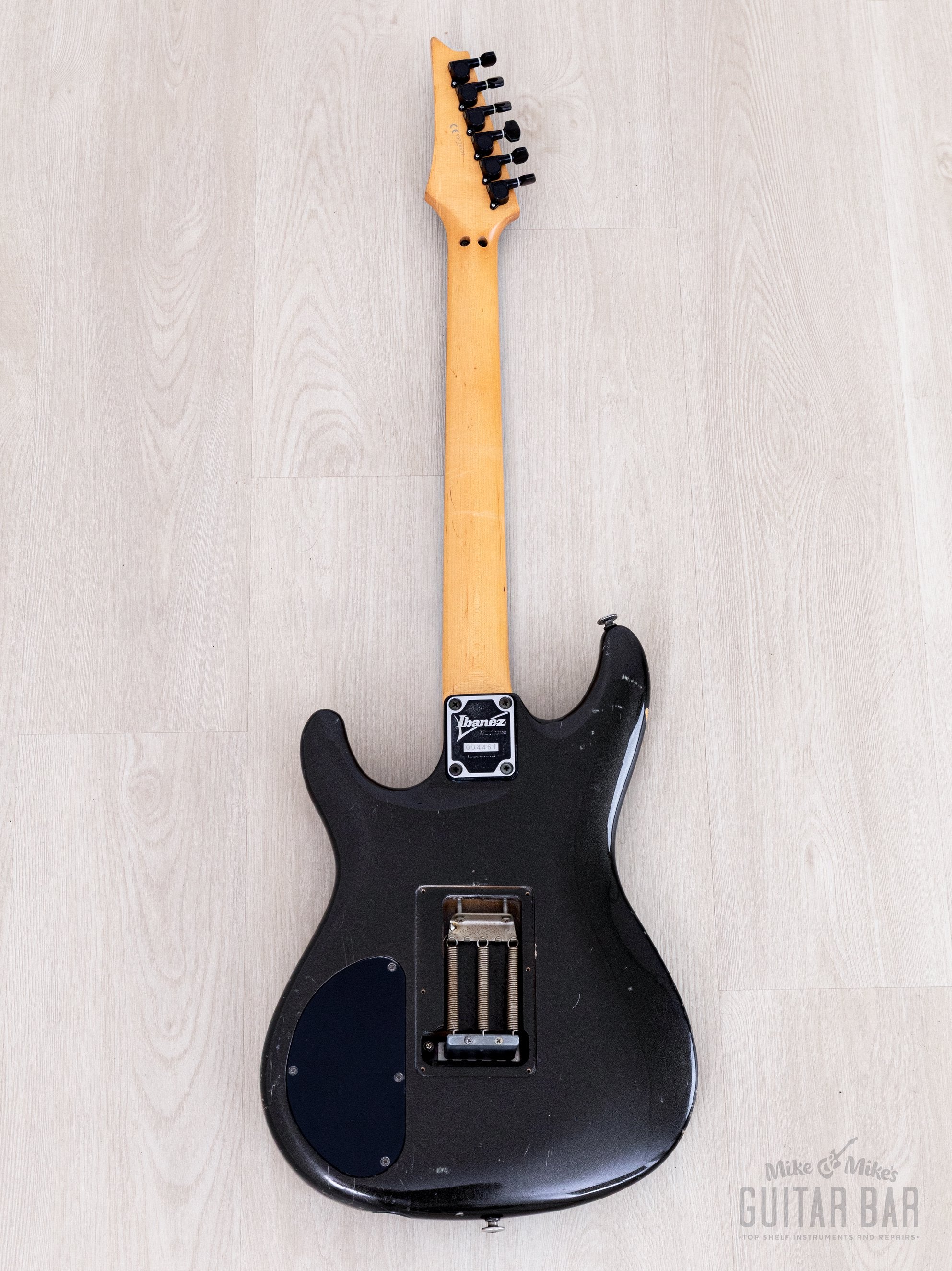 1997 Ibanez JS1000-BP Joe Satriani Signature Black Pearl HH w/ DiMarzi