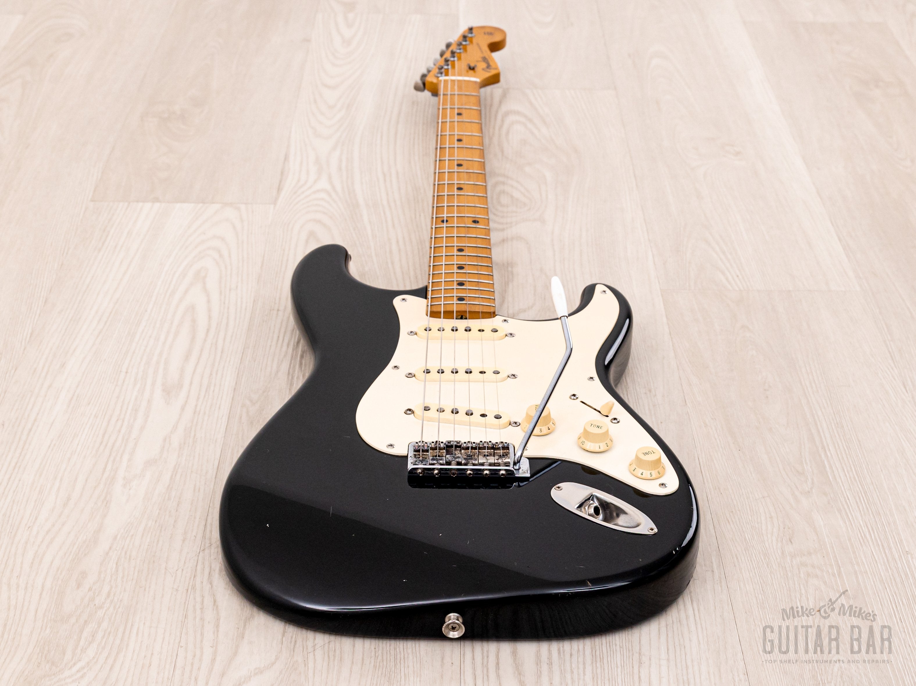 1995 Fender Stratocaster ‘57 Vintage Reissue ST57-53 Black, Japan MIJ