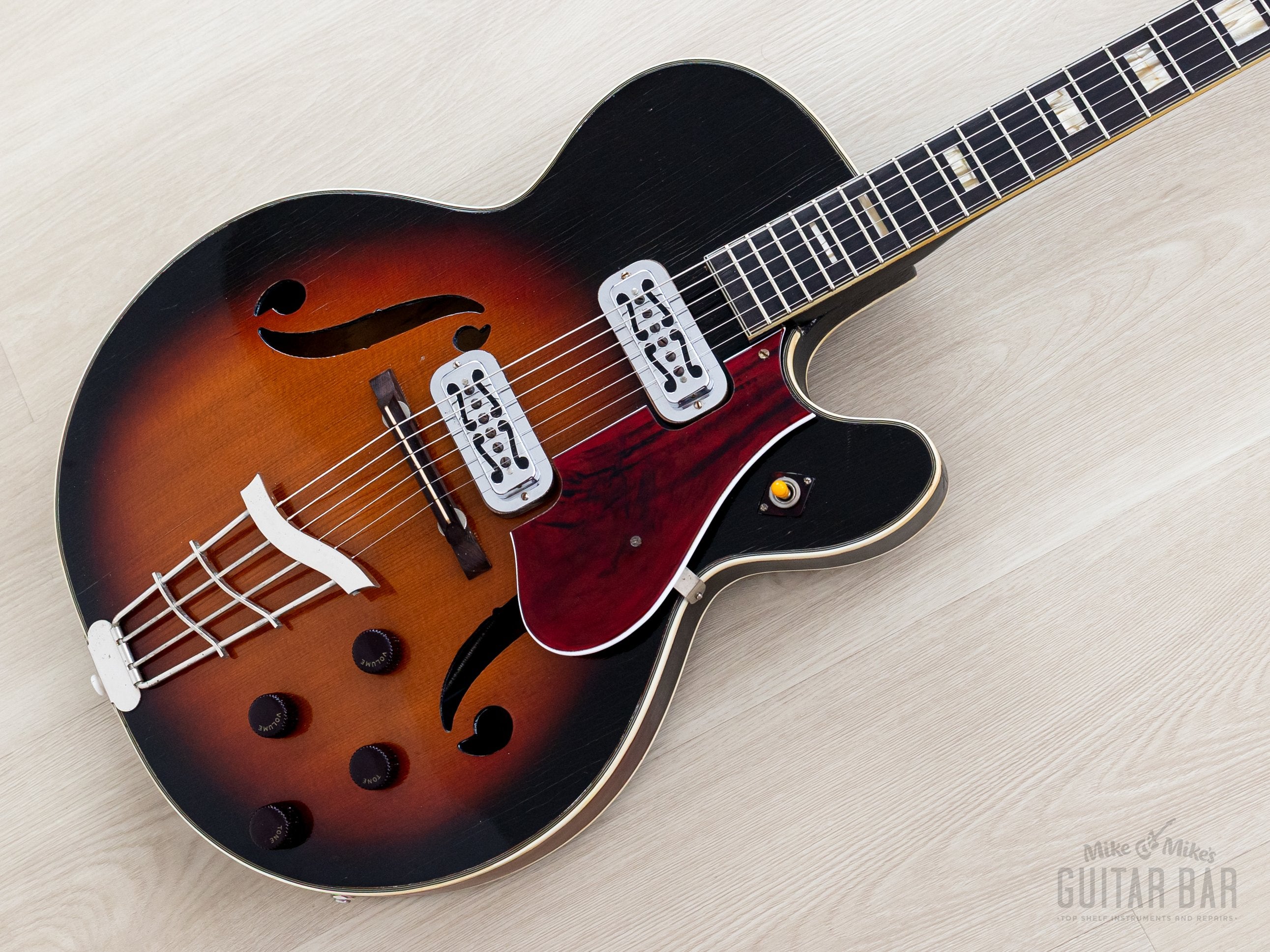 1962年製　REGAL harmony METEOR フルアコ　ヴィンテージ 美品】 Harmony 1950s フルアコ ヴィンテージ METEOR harmony 1962年製
