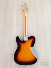 2021 Fender Hybrid II Telecaster Metallic Sunburst, full back