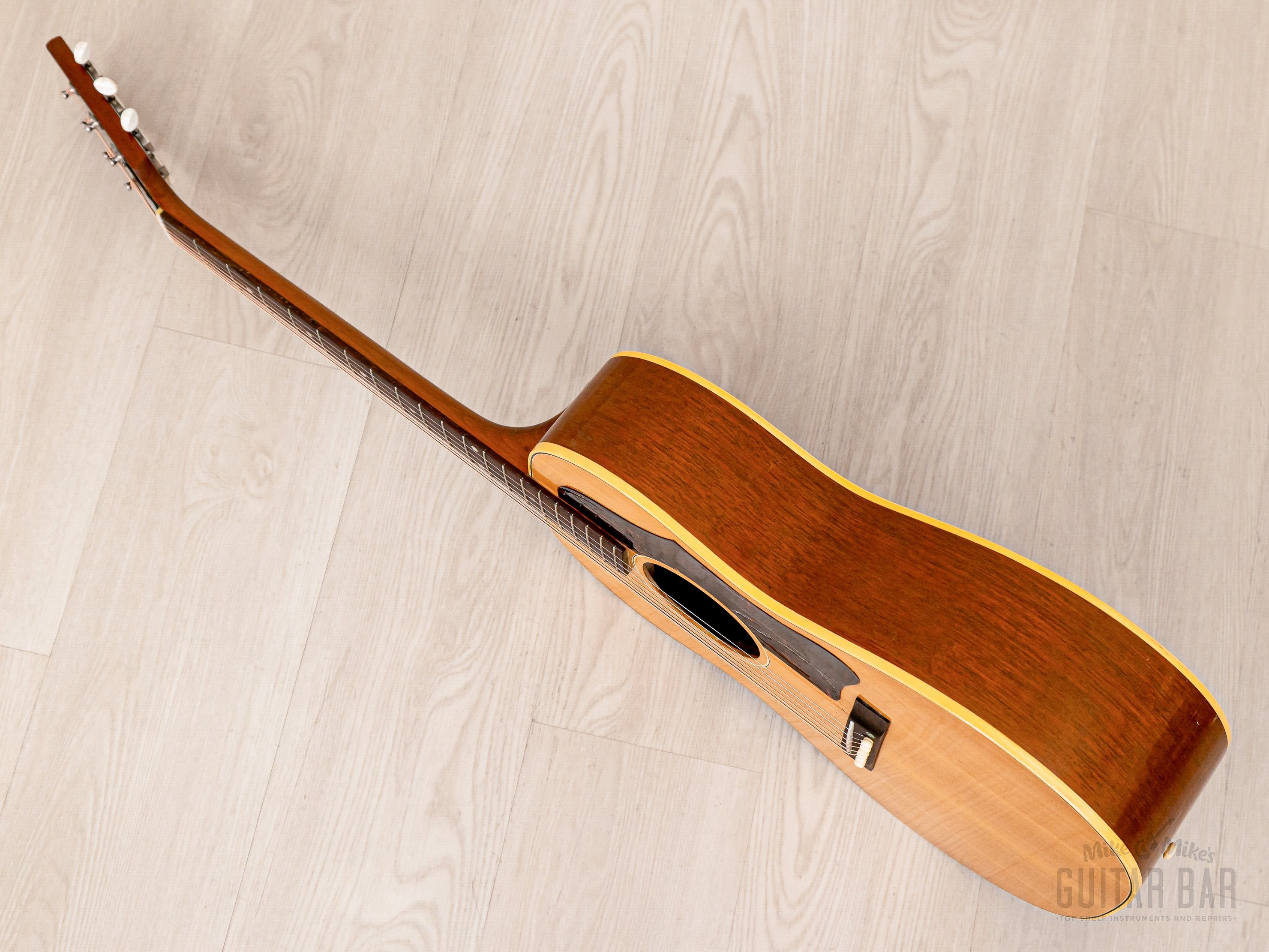 1957 Gibson LG-3 Vintage Acoustic Guitar X-Braced Natural, Collector-Grade w/ Case, LG-2