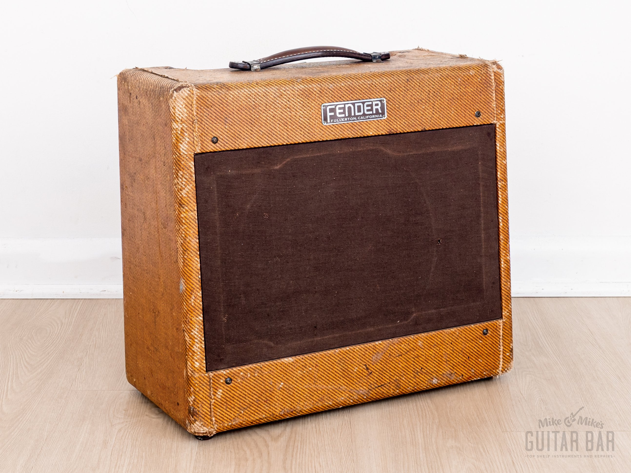 1954 Fender Tweed Deluxe 5D3 Wide Panel Vintage Tube Amp 1x12 w/ Jense