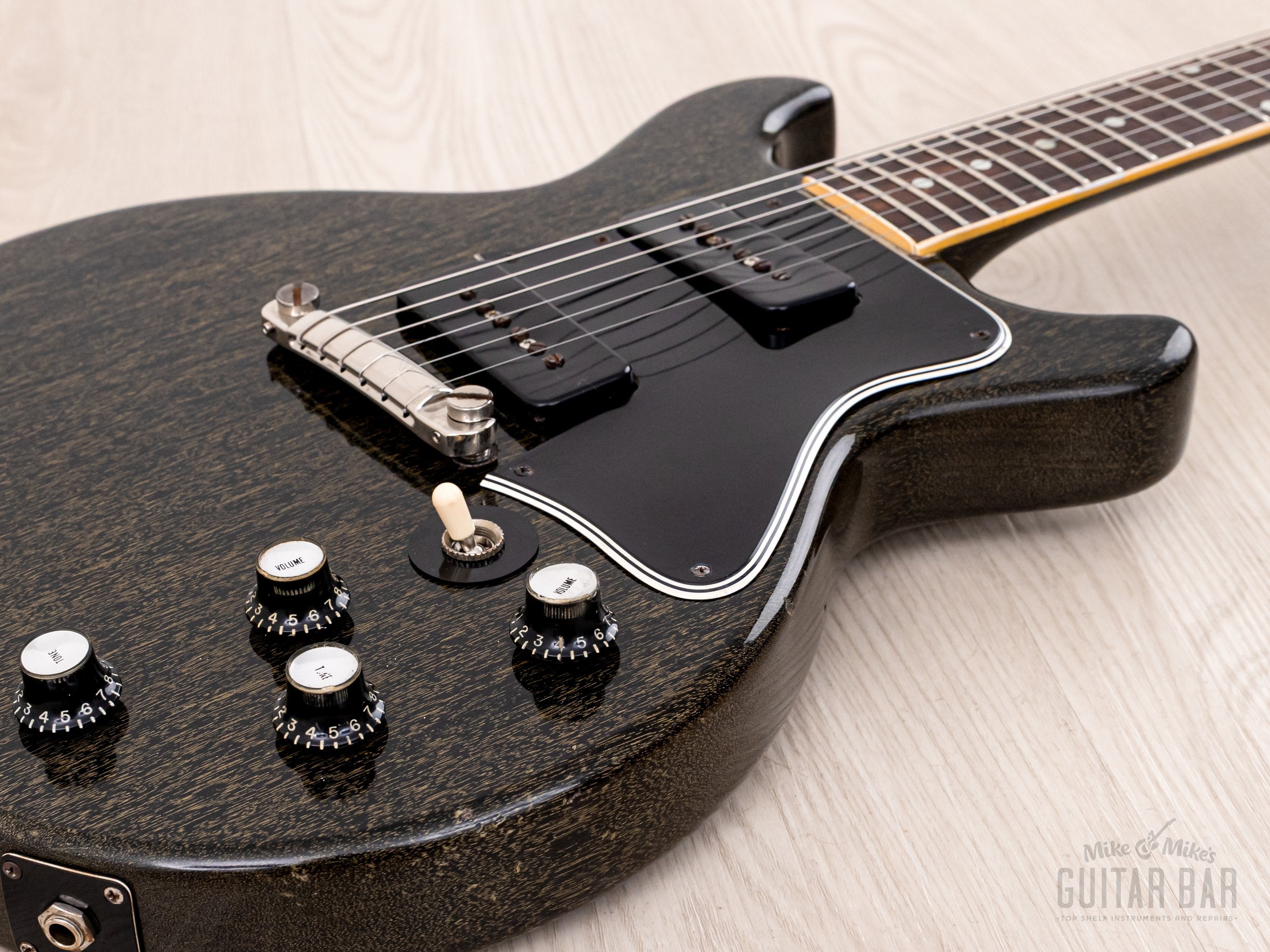ギター Gibson Custom Shop Les Paul Special 1961 Gibson Les Paul Special Double Cut Vintage Guitar Silver Fox (Dog