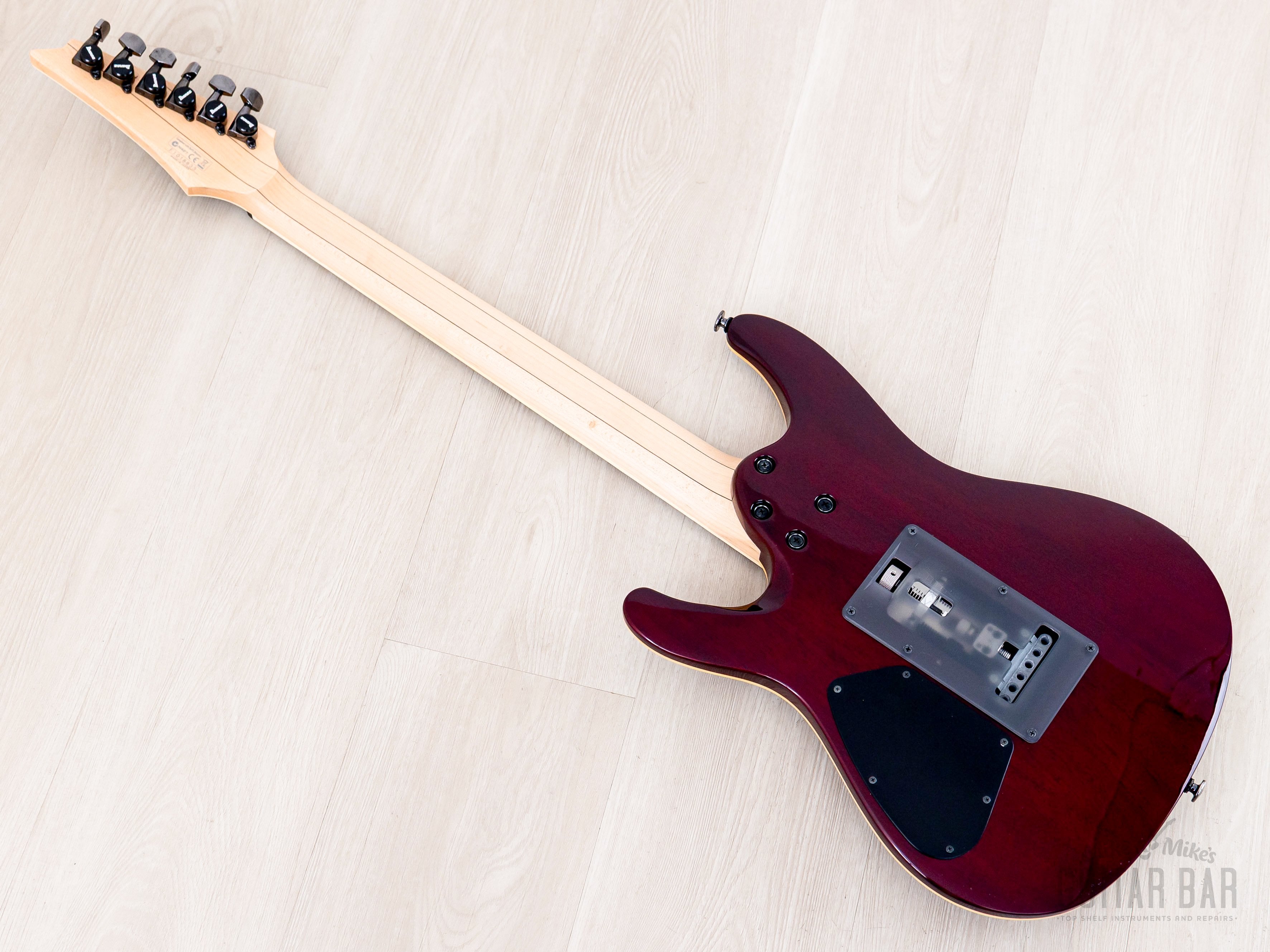 2010 Ibanez Prestige SV5470A HSH Crimson Wine w/ Case