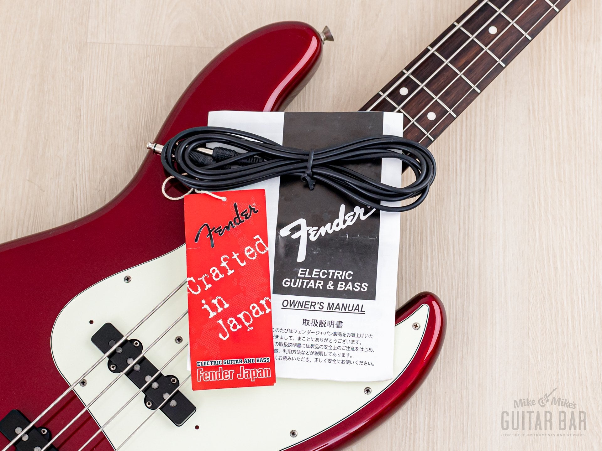 2008 Fender Jazz Bass '62 Vintage Reissue JB62-US Candy