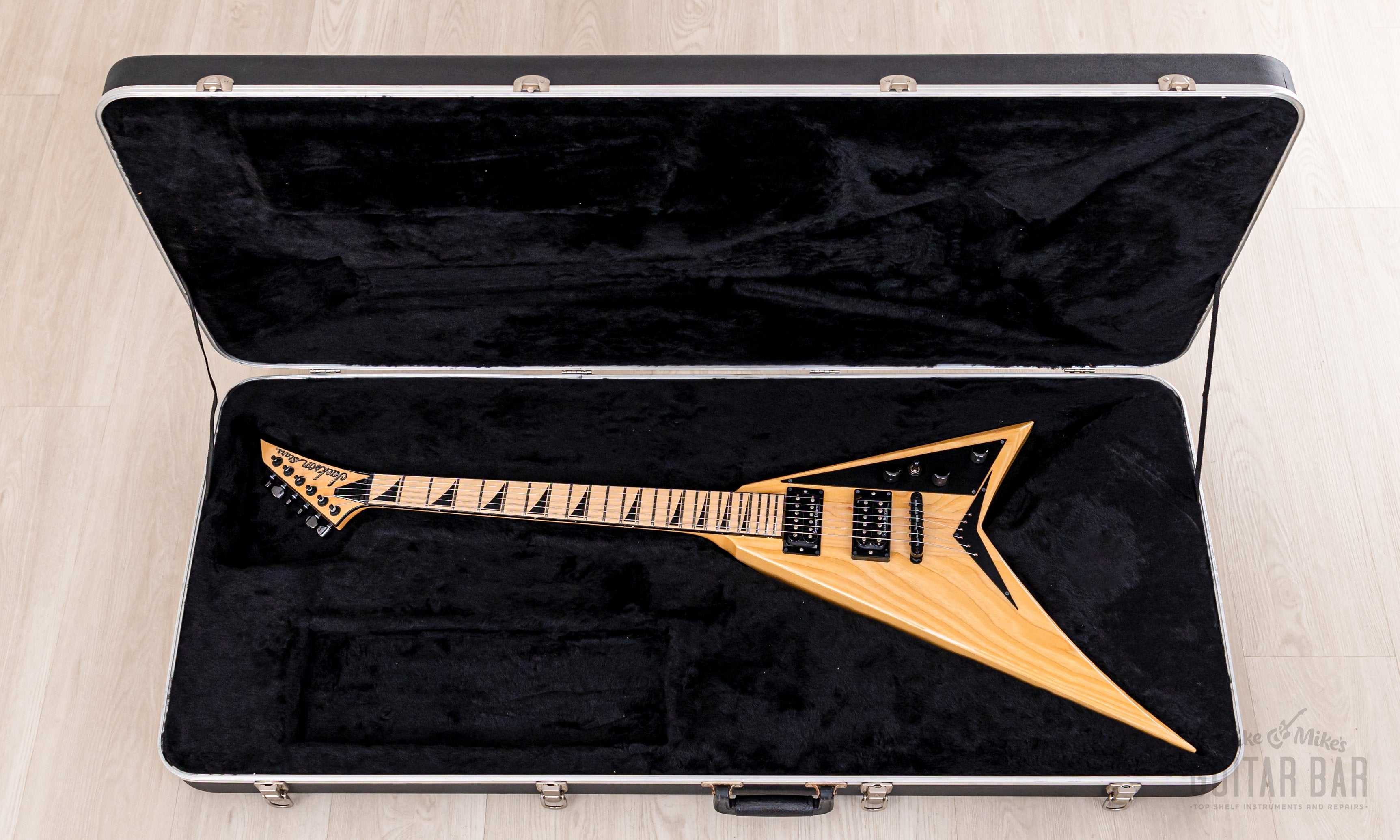 2008 Jackson Stars Randy Rhoads Limited Edition RR-TN02LTD Neck Thru V Natural Near-Mint w/ Tags, Japan
