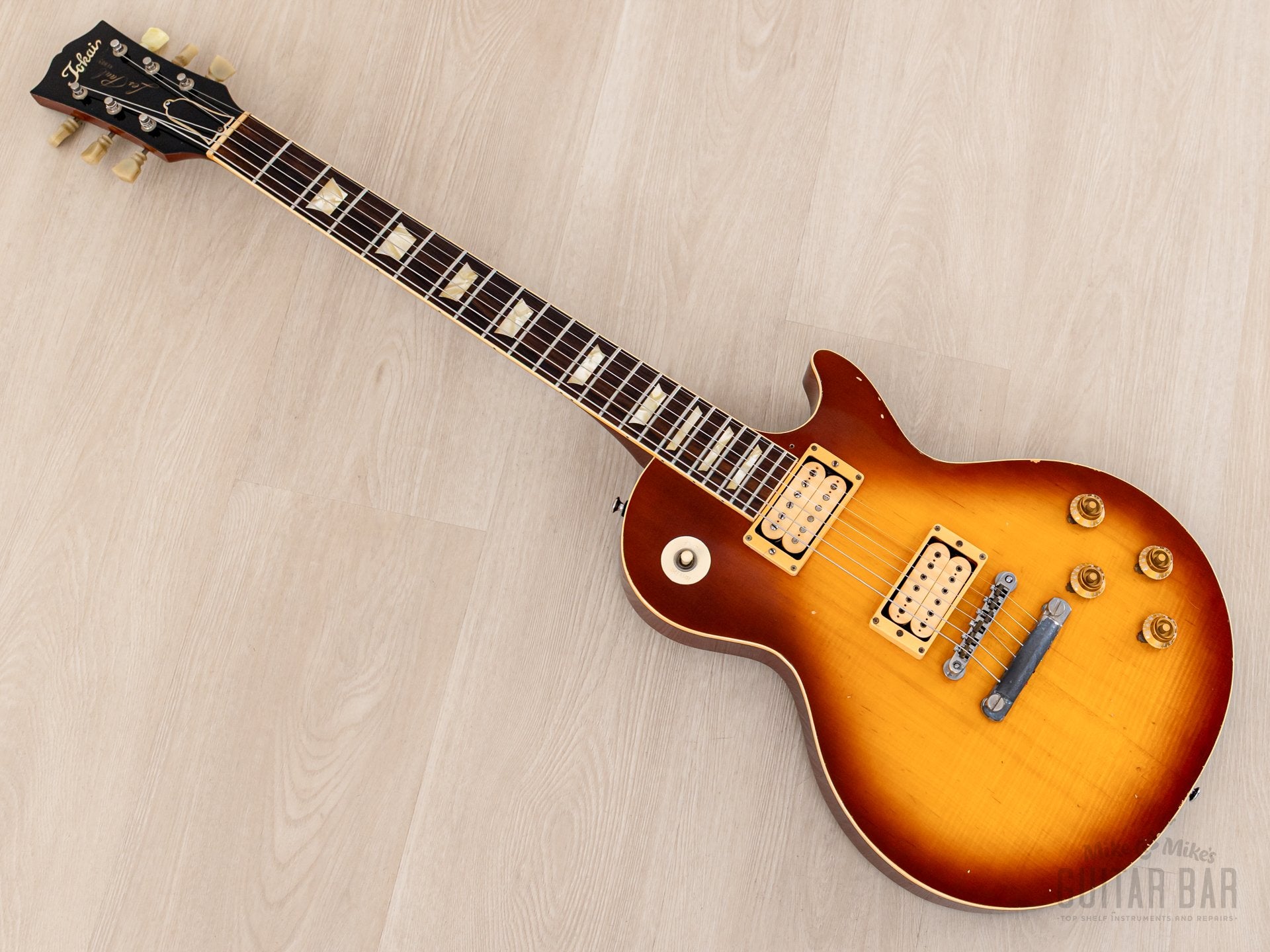 1979 Tokai Les Paul Reborn LS-150 “Love Rock” Flame Top Sunburst Lacqu