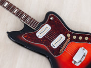 1965 Harmony Holiday Silhouette pickups and bridge, angled