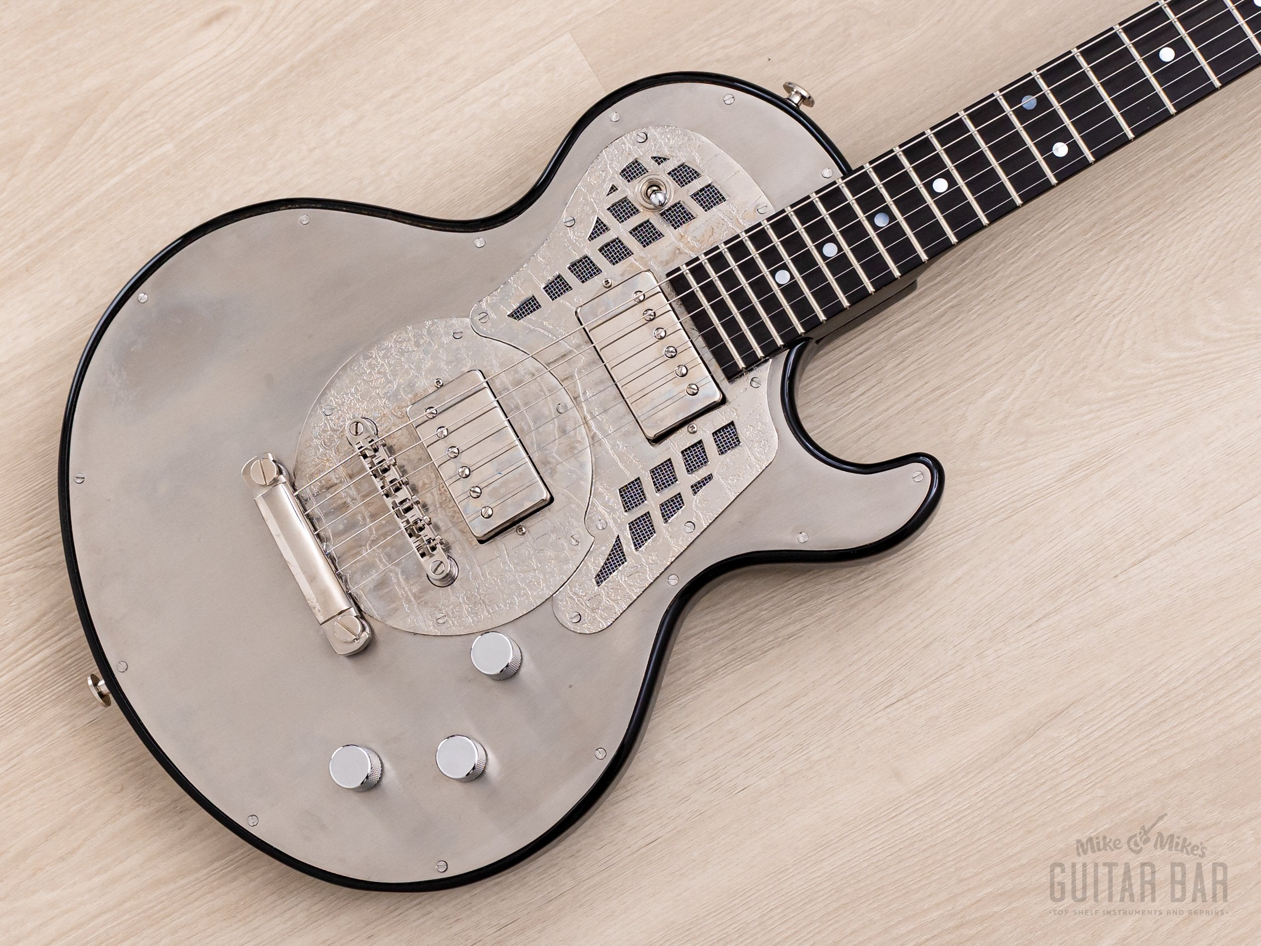 2003 James Trussart Brushed Steeltop One-Off, Harmonic Design Pickups & Custom Wiring w/ Case