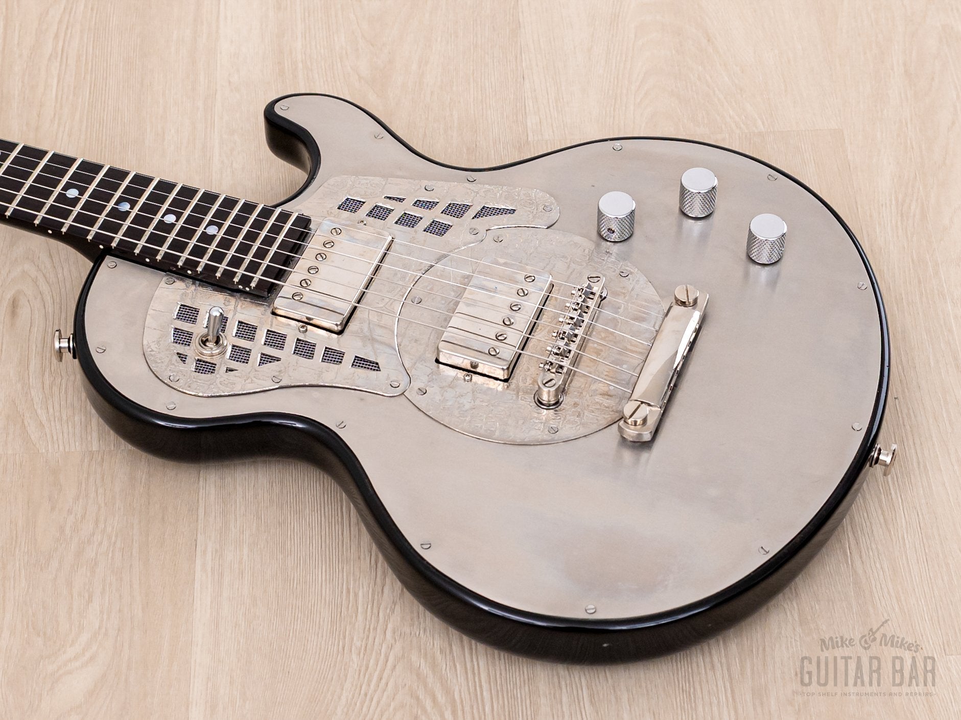 2003 James Trussart Brushed Steeltop One-Off, Harmonic Design Pickups & Custom Wiring w/ Case