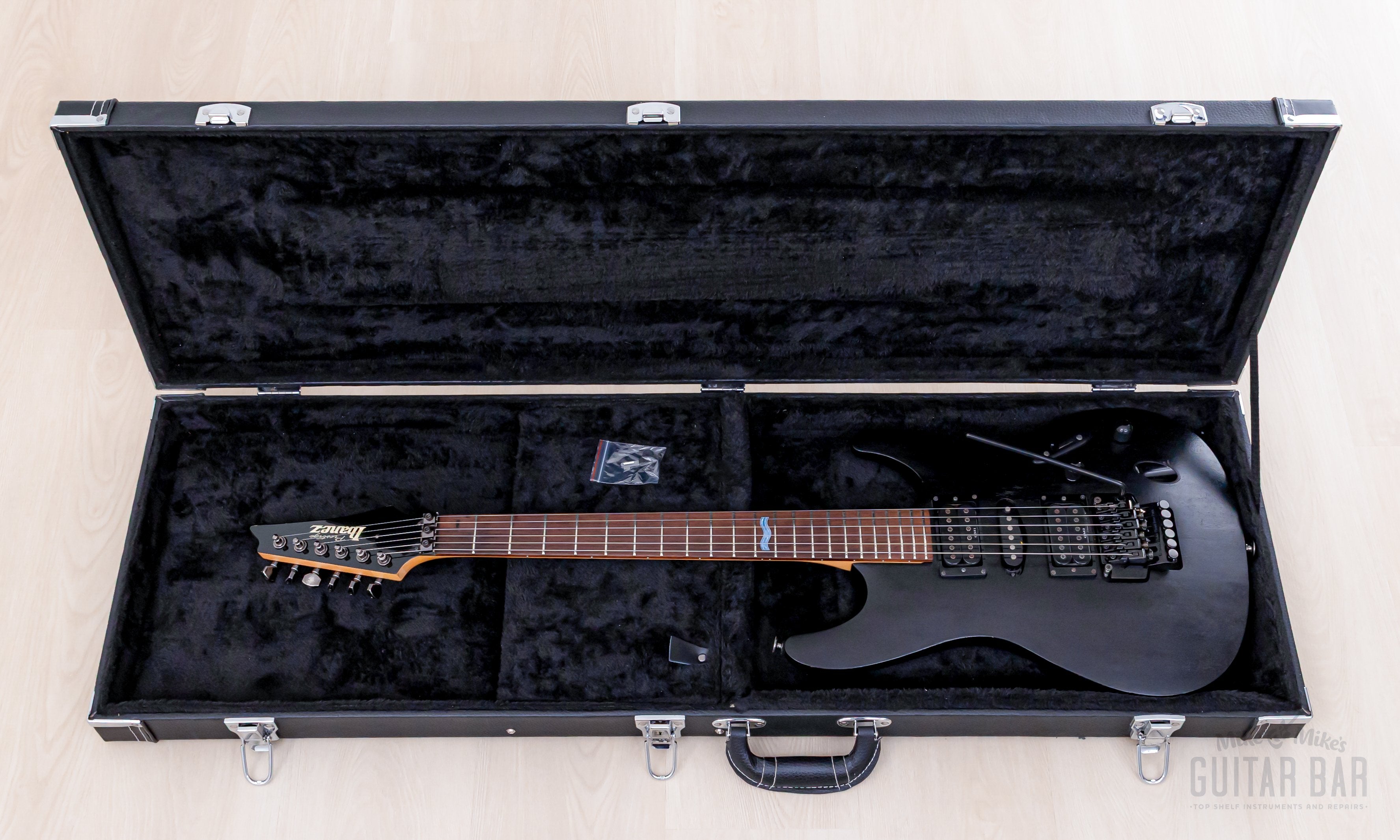 2001 Ibanez Prestige S Series S470 HSH Satin Black w/ Floyd Rose