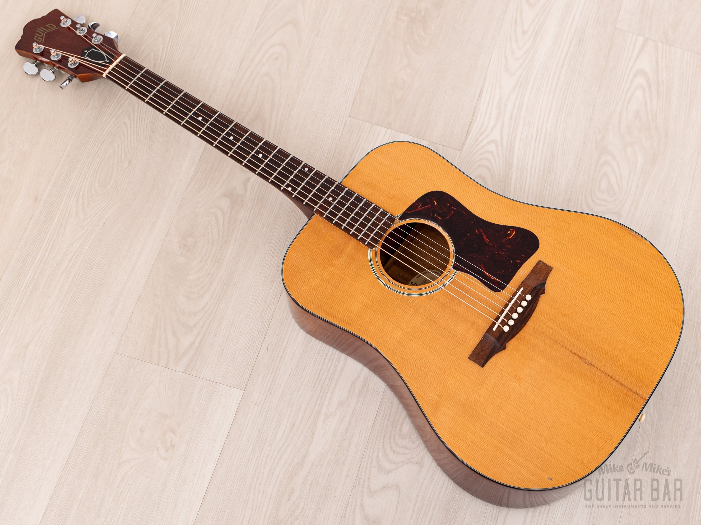 1969 Guild D-35 NT Vintage Dreadnought Acoustic Guitar w/ Case & Hangtag, Hoboken