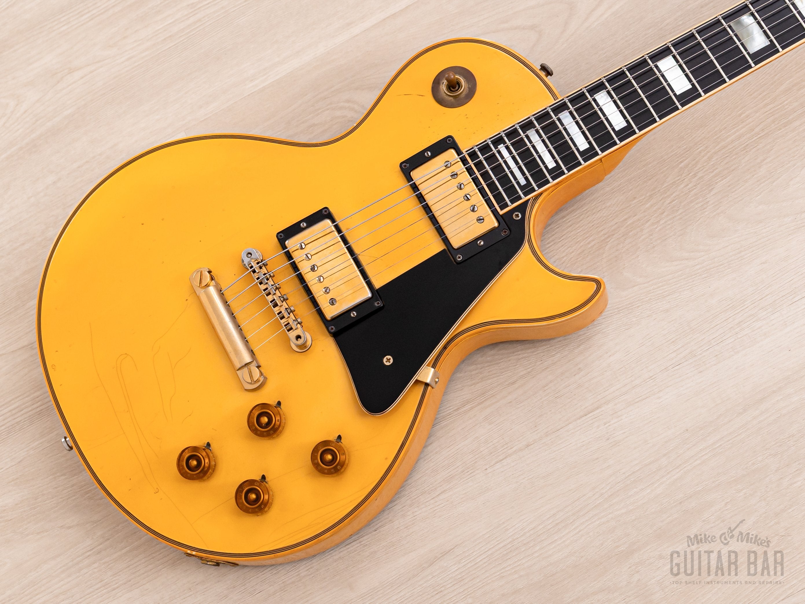 1973 Gibson Les Paul Custom Alpine White, Randy Rhoads Mods w/ Case