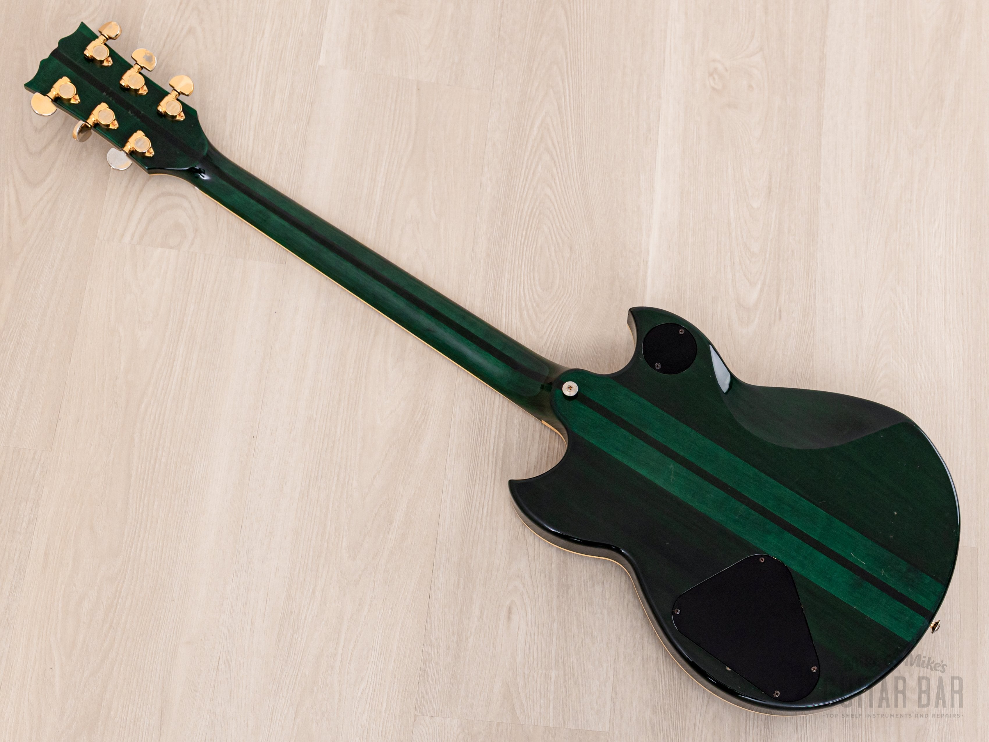1982 Yamaha SG1500 Vintage Neck Through Guitar Jade Green