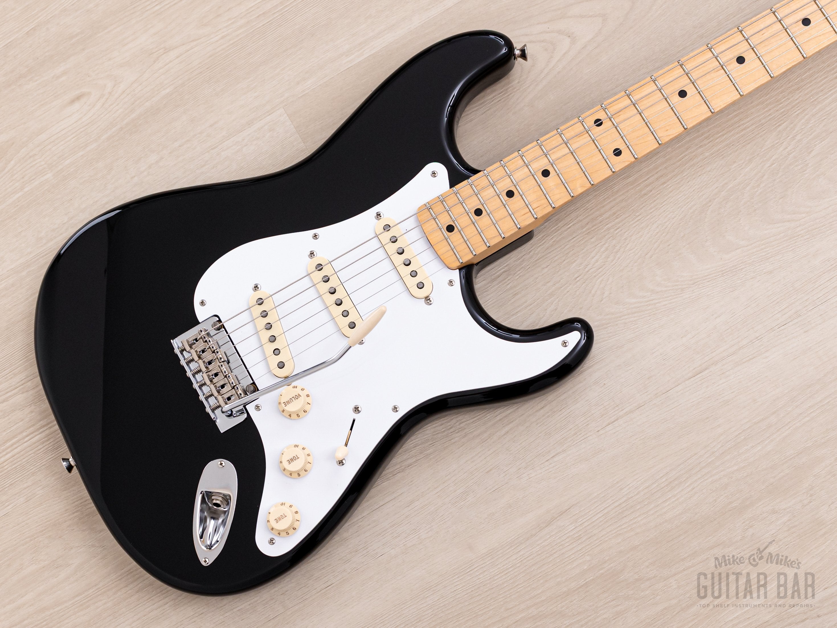 2017 Fender Hybrid '50s Stratocaster Black w/ American Vintage 57/62 P