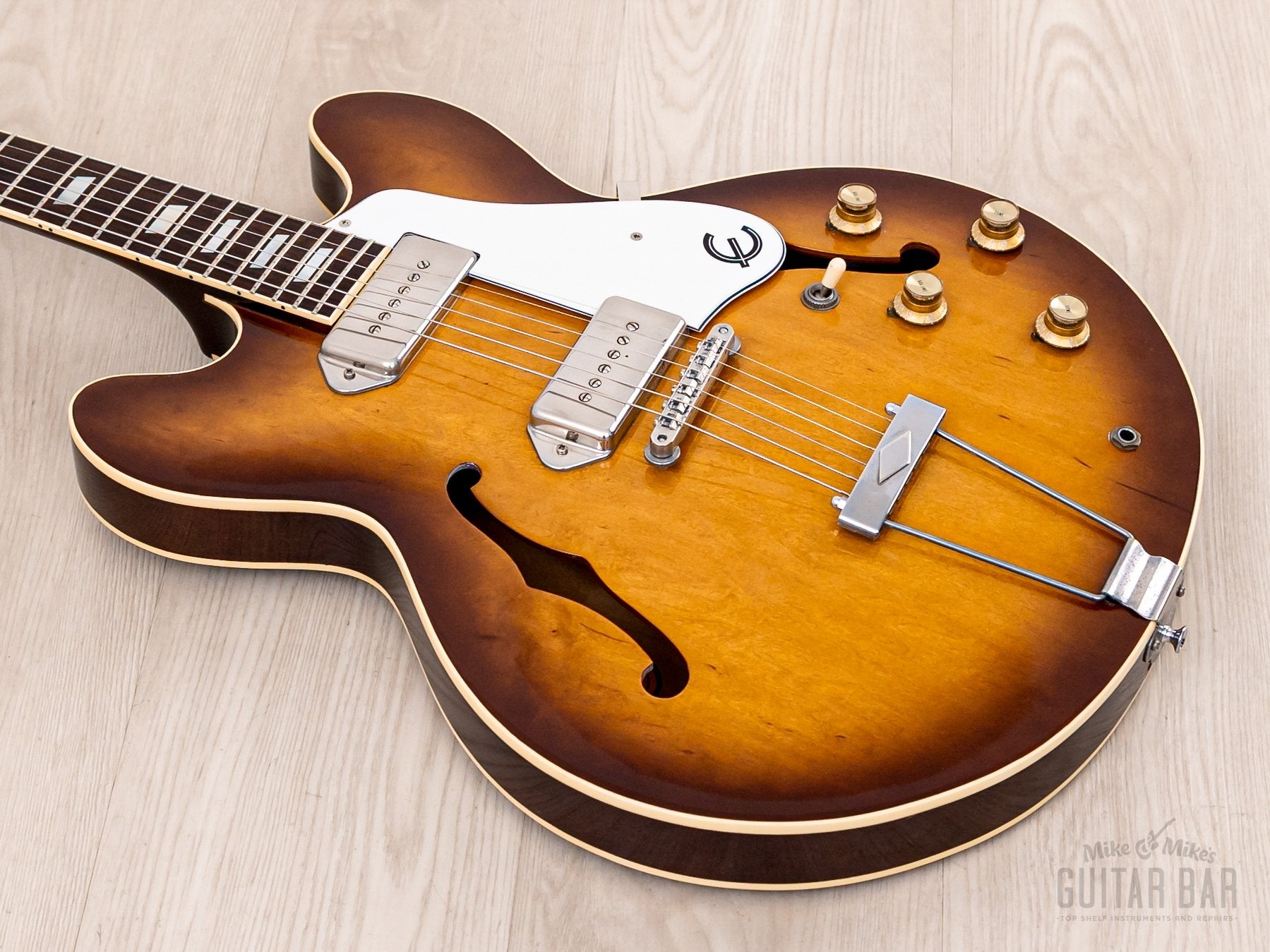 1988 Epiphone Casino Vintage Electric Guitar Violin Sunburst Pre-Elitist, Japan Terada