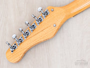 Grossman headstock back with tuners