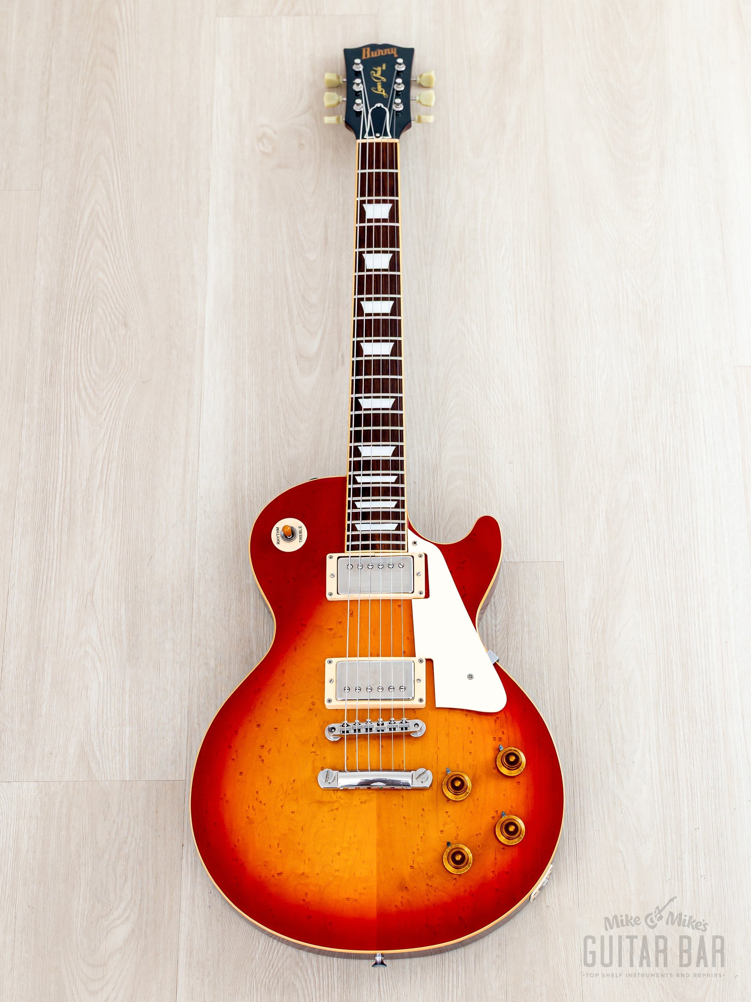 1982 Burny Super Grade RLG-50 '59 Model Burst Standard Birdseye Maple