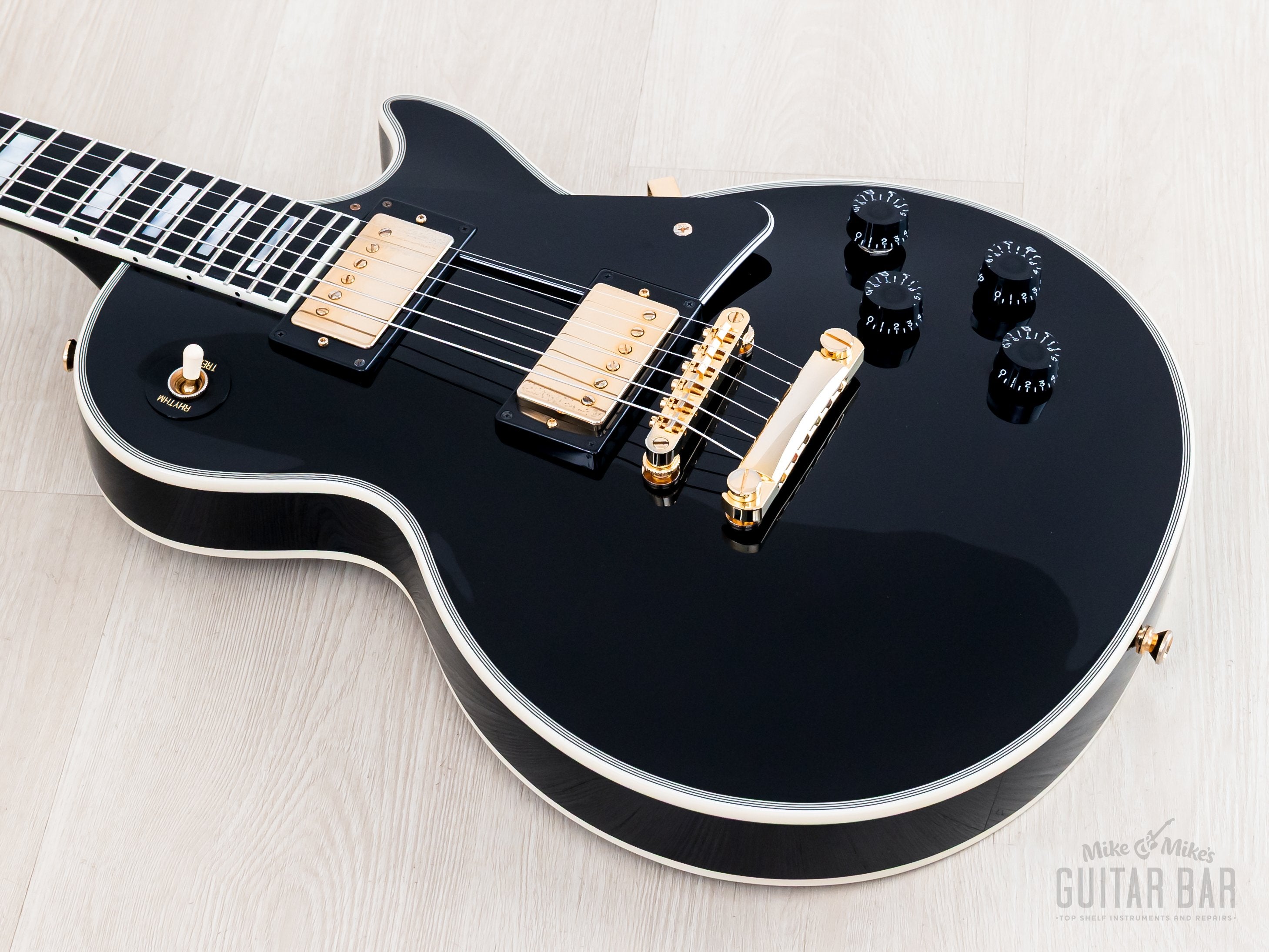 2025 Epiphone IGC Les Paul Custom Black Beauty w/ Gibson USA Pickups & 2025 Epiphone IGC Les Paul Custom Black Beauty w/ Gibson USA Pickups &
