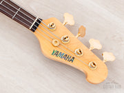 Yamaha headstock front with rosewood fretboard
