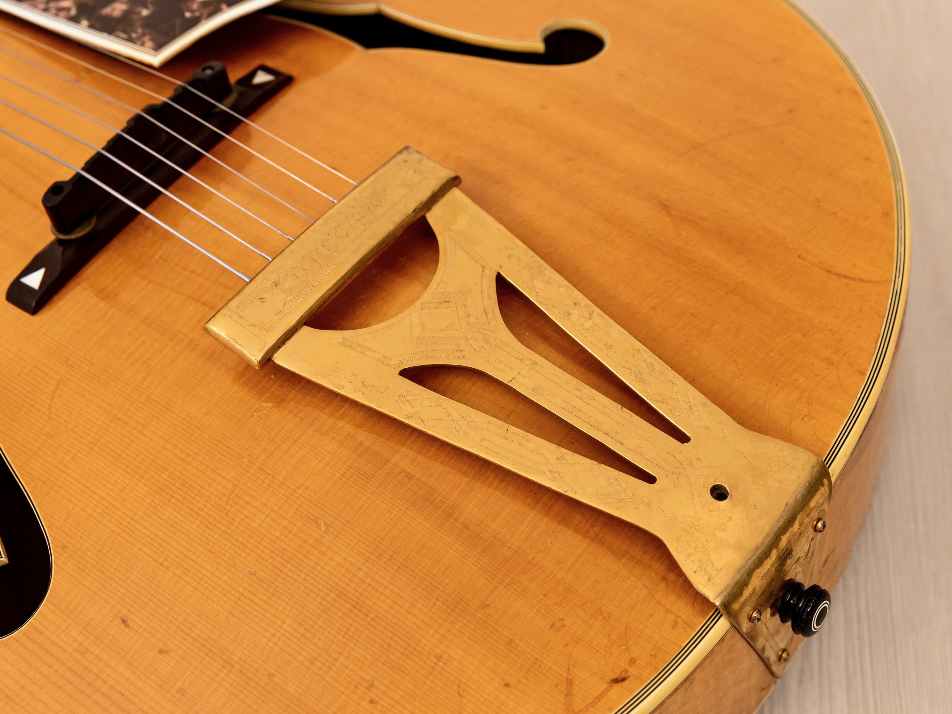 1939 Gibson Super 400 Pre-War Vintage Archtop Acoustic Guitar Blonde w/ Case