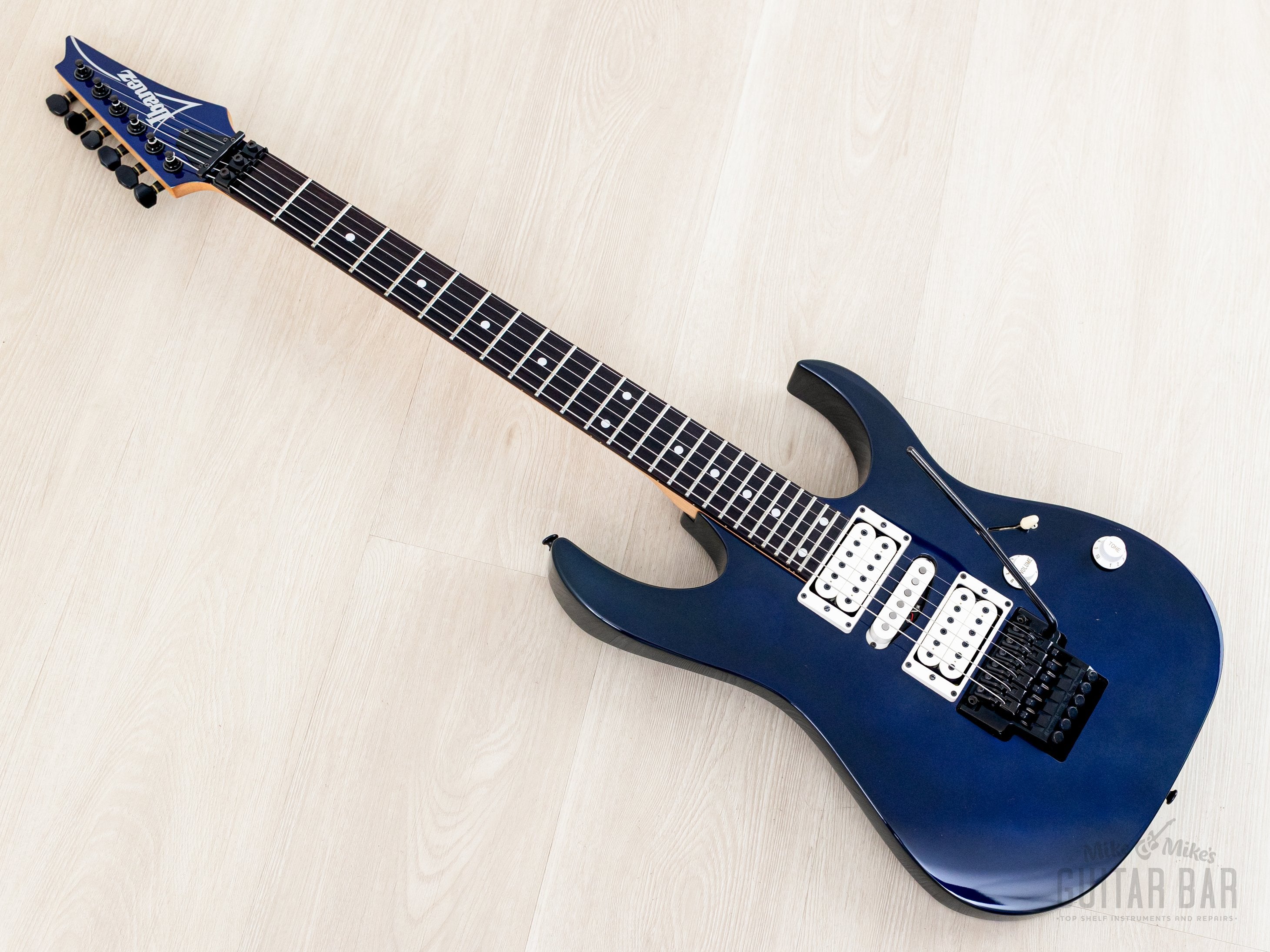 1992 Ibanez RG570 HSH Jewel Blue w/ DiMarzio PAF Pro