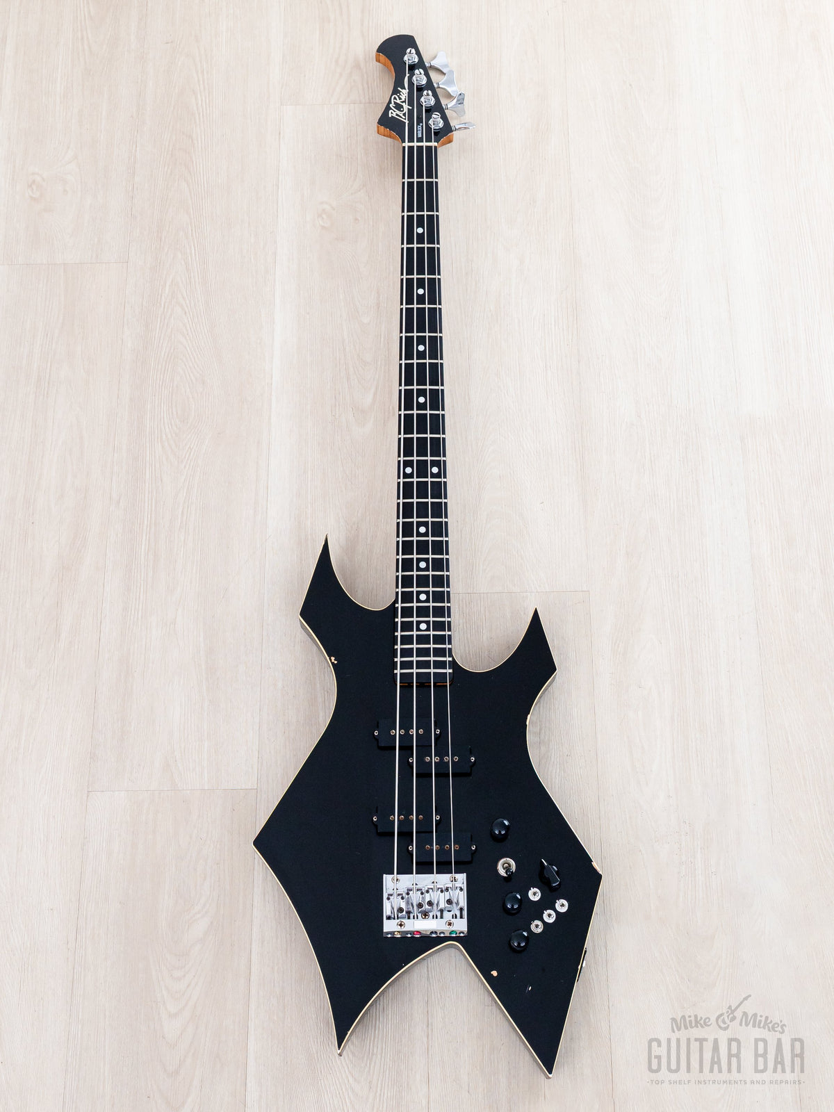 1988 BC Rich Warlock Bass, full front view