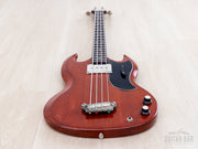 1964 Gibson EB-0 bass - full front, low angle