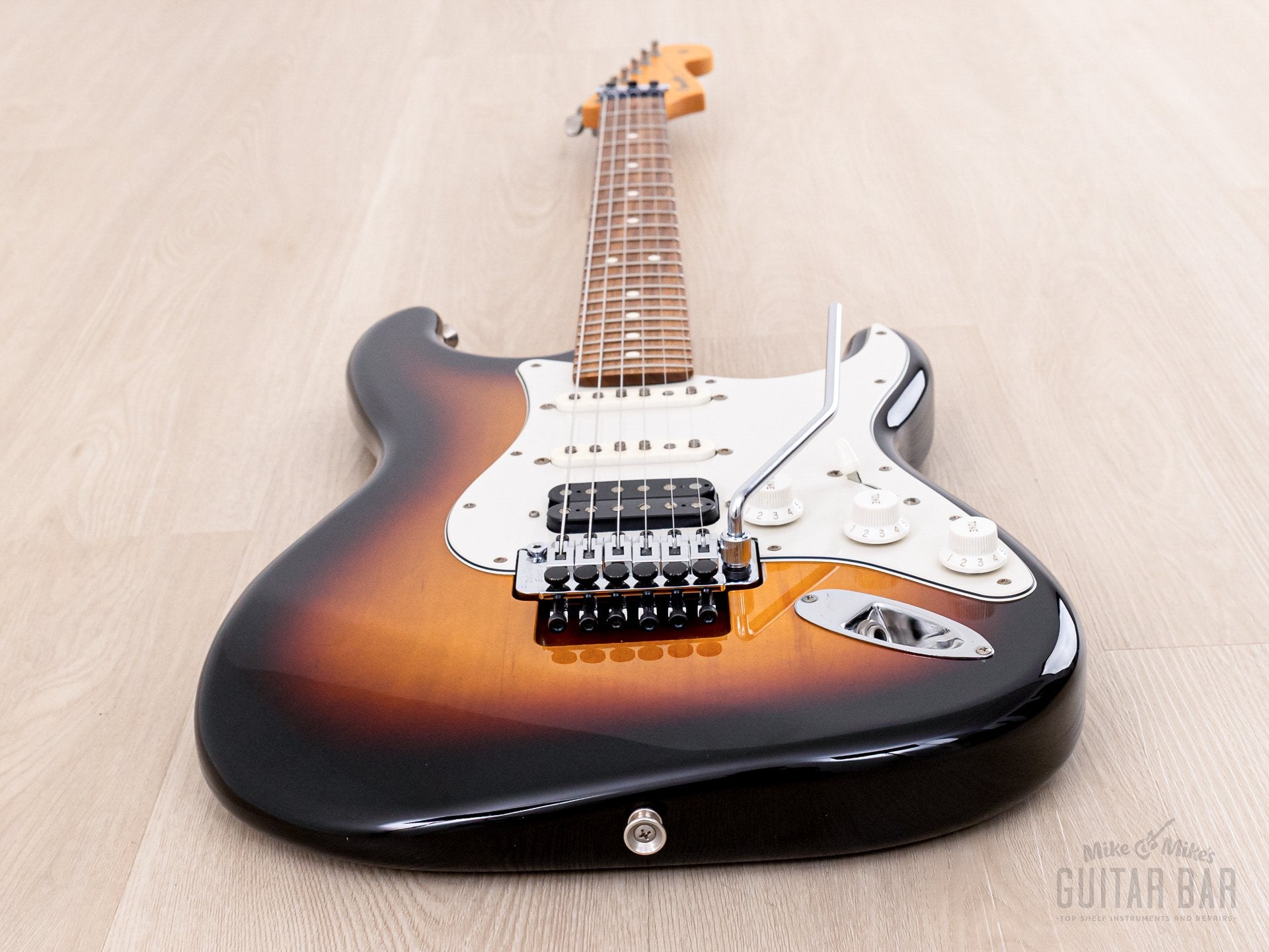 2021 Fender Made in Japan Limited Stratocaster with Floyd Rose Sunburs