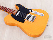 1996 Fender AV '52 Telecaster Butterscotch body front angle