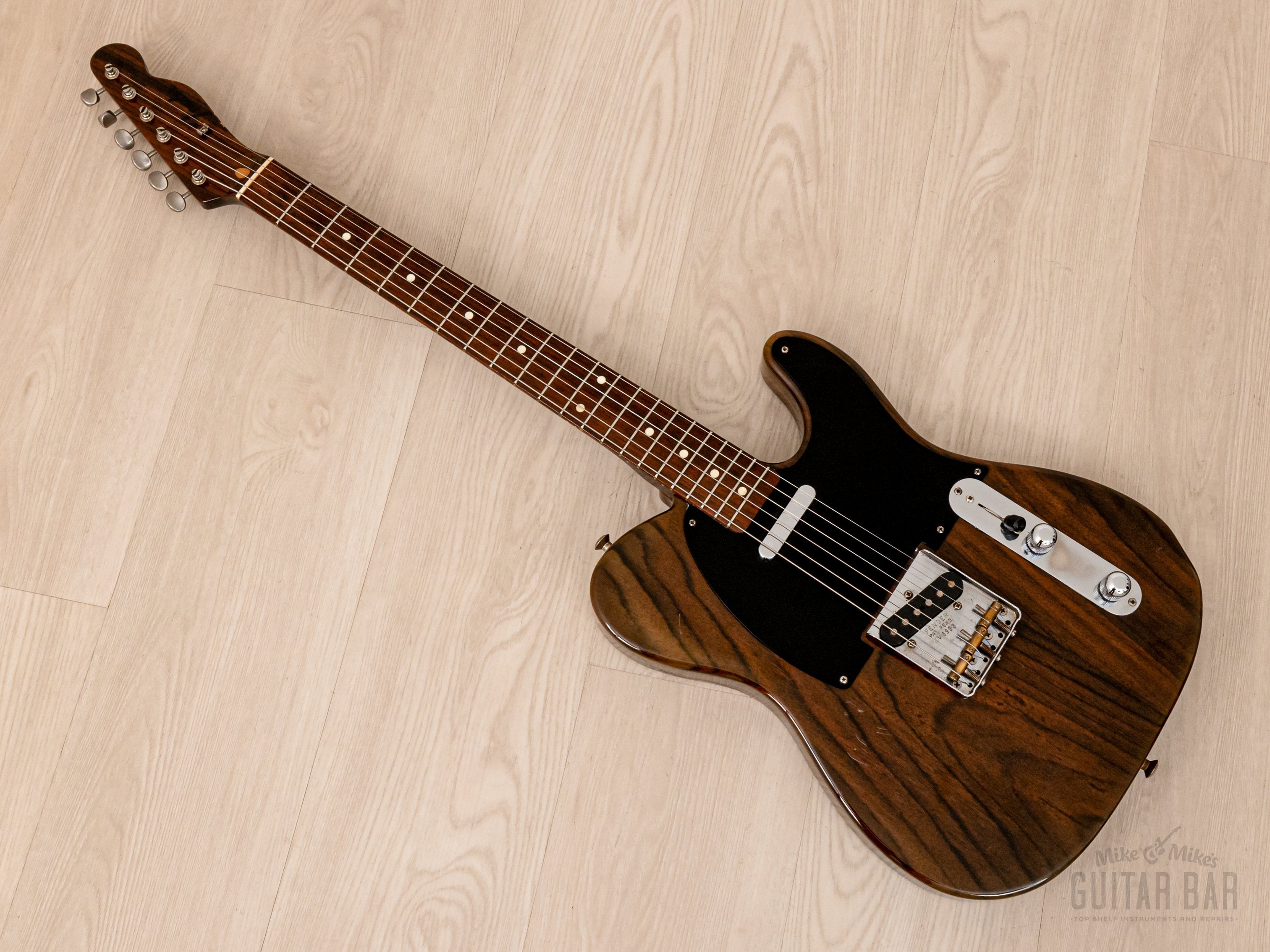 1985 Fender JV Rosewood Telecaster '69 Vintage Reissue TL69-115 All Rose w/  Fullerton Pickups, Japan MIJ Fujigen