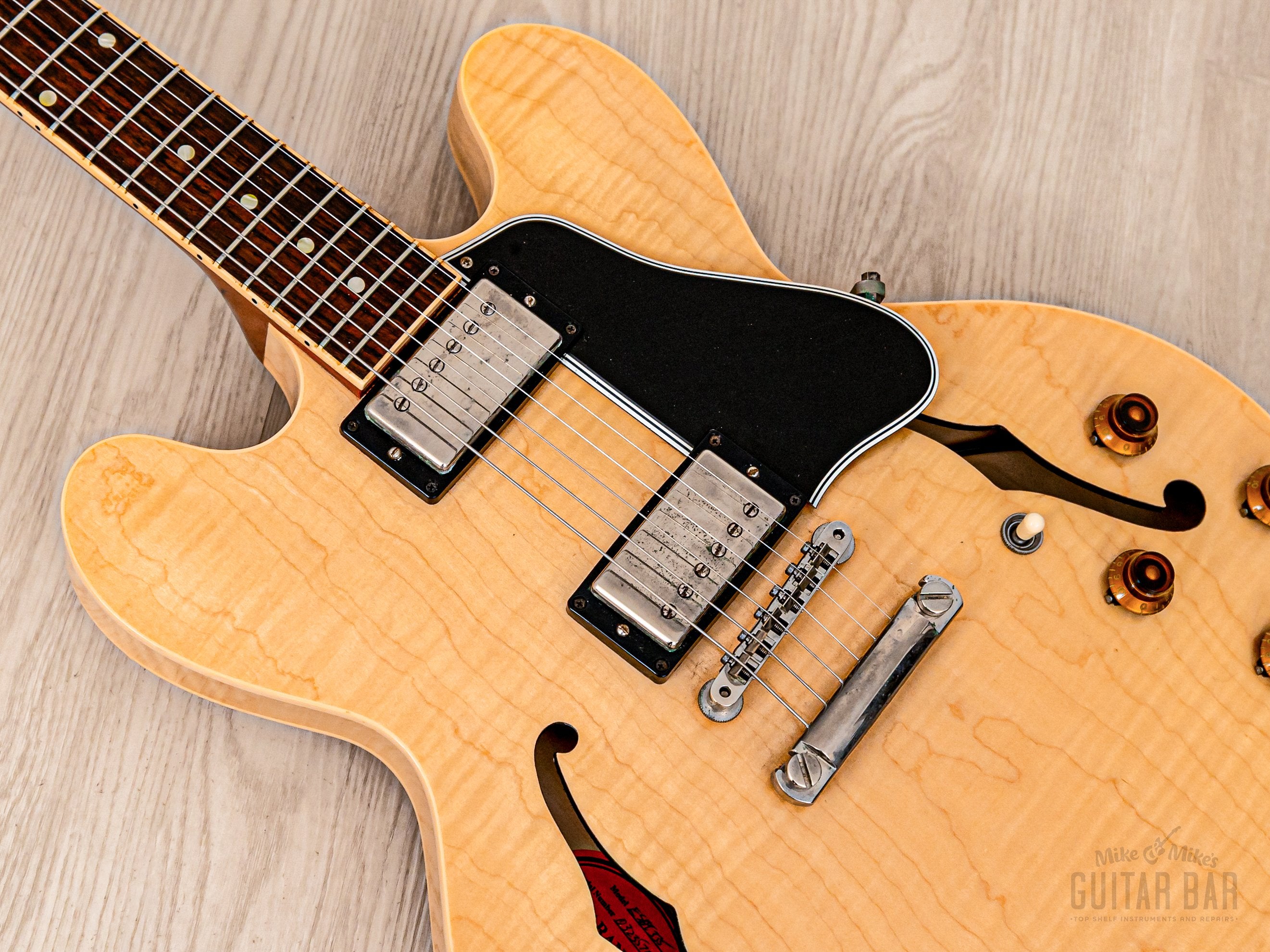2005 Gibson Memphis ES-335 Dot Antique Natural, 100% Original & Near Mint w/ 57 Classic PAFs, Case