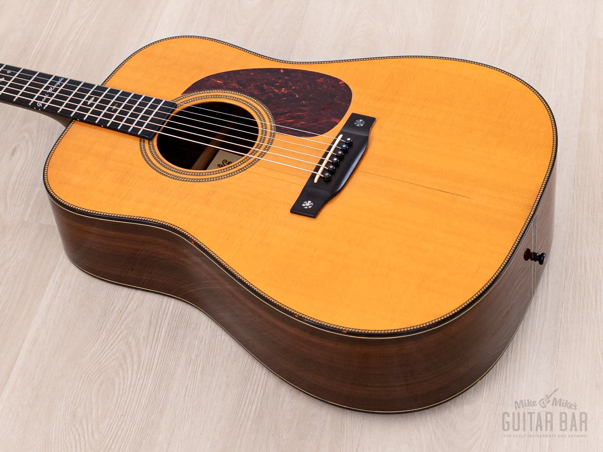 1994 Martin Limited Edition HD-28 GM LSH Grand Marquis Large Soundhole Herringbone Dreadnought w/ Case