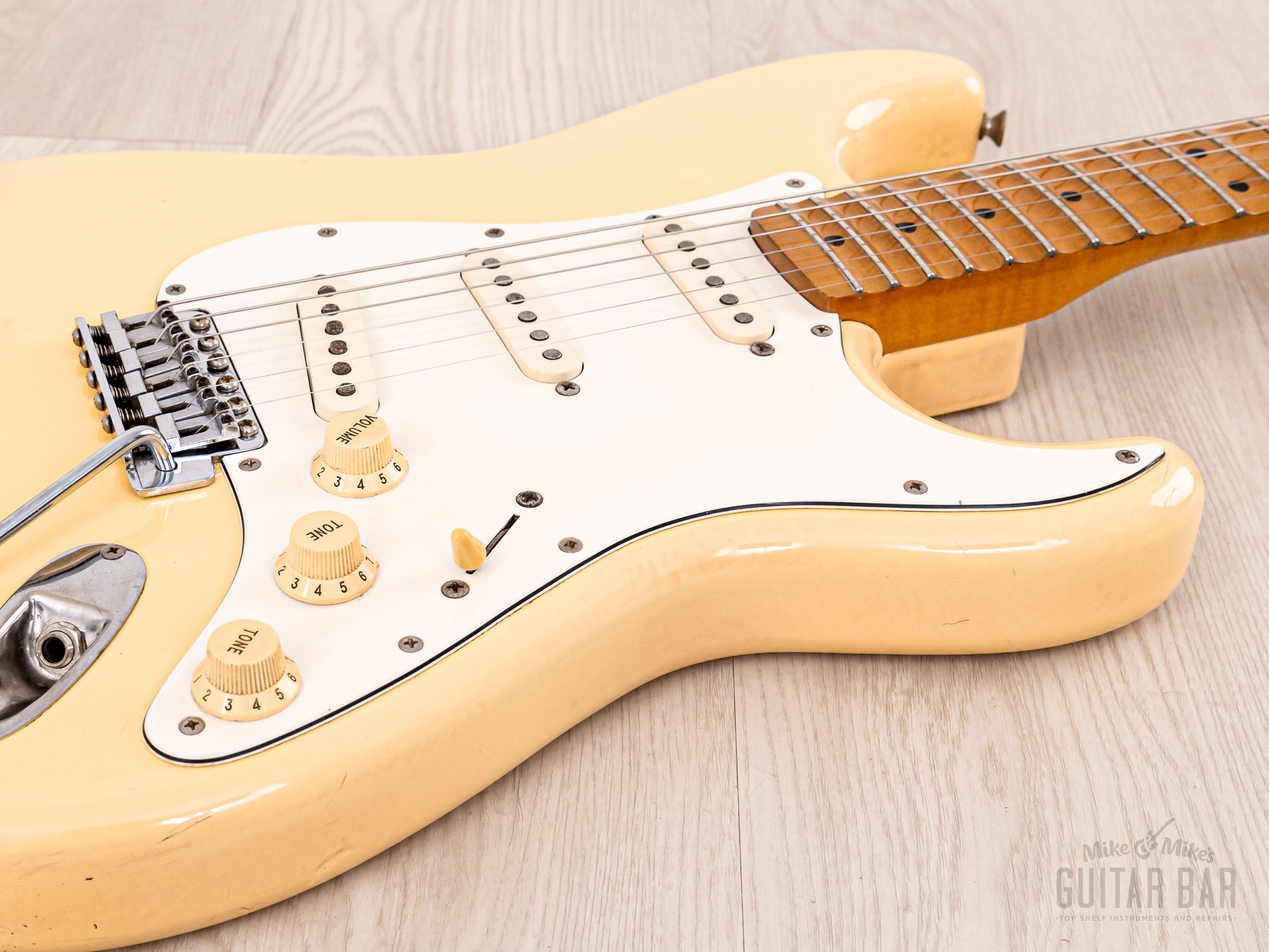 1988 Fender '72 Stratocaster ST72-75SC Scalloped Board Pre-Yngwie Malmsteen w/ DiMarzio, Japan MIJ Fujigen