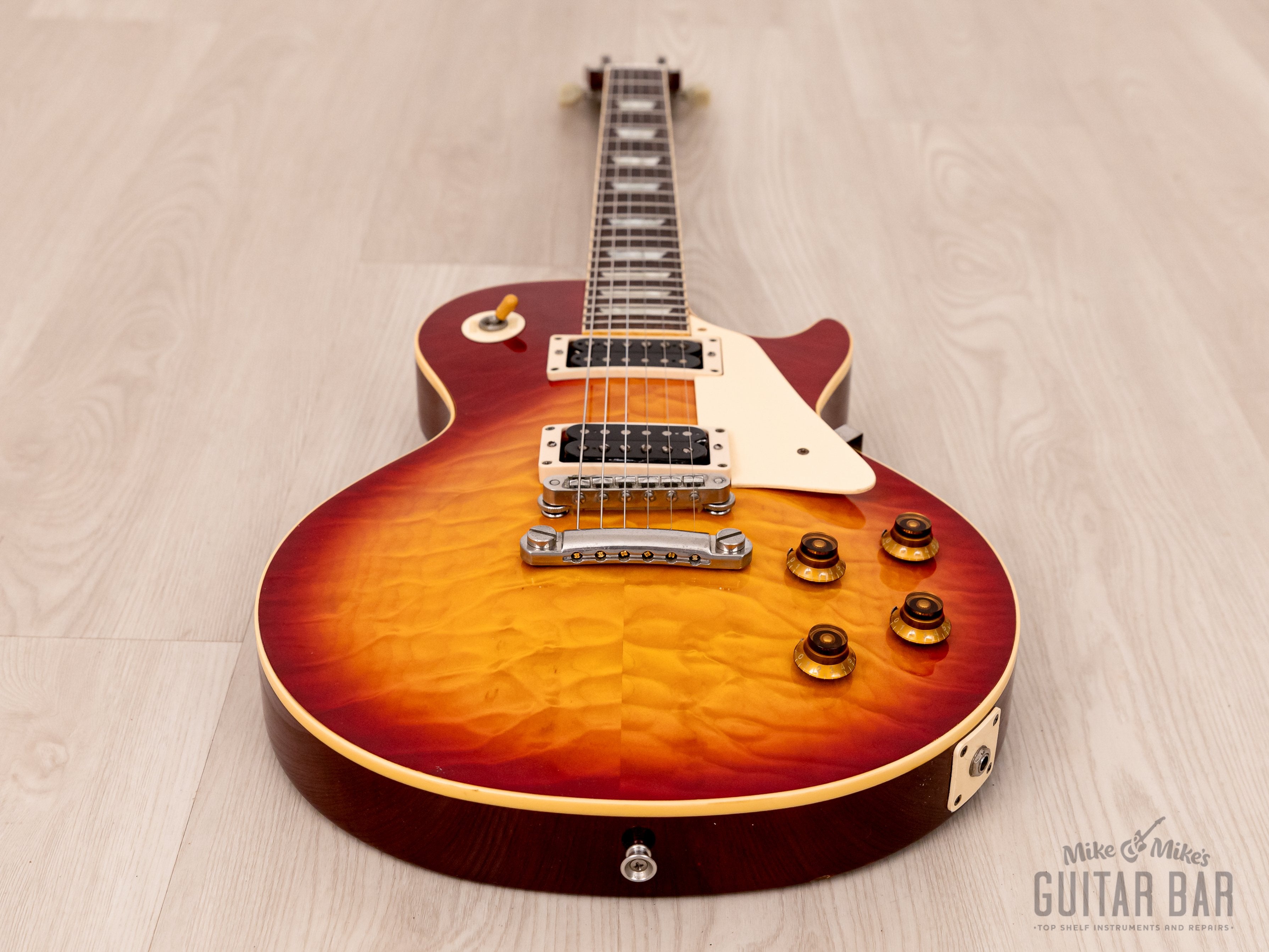 1992 Orville by Gibson Les Paul Standard LPS-QM Quilted Maple Top w/ 57 Classic PAFs, Japan