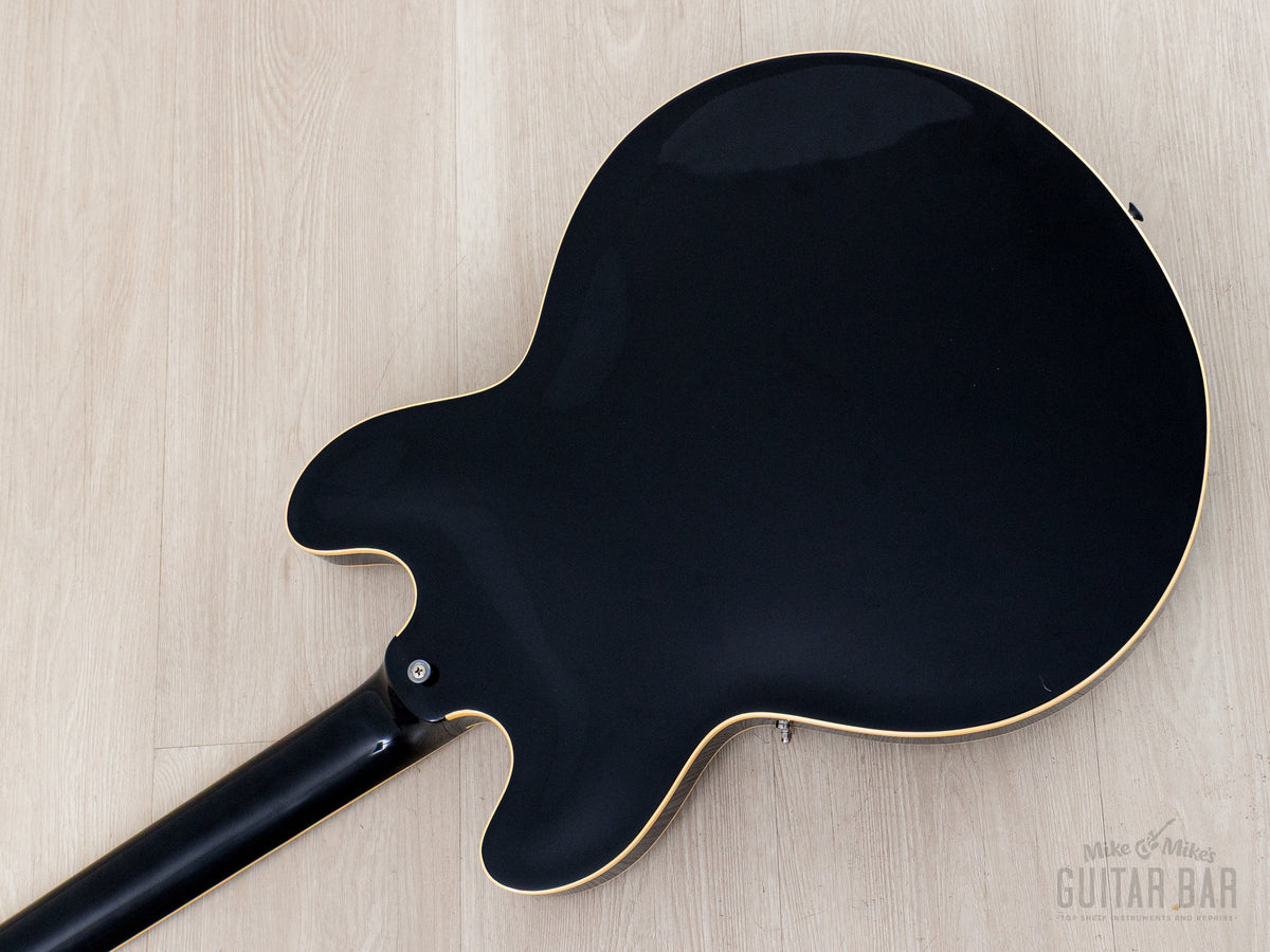 1989 Orville ES-335 back of body close-up