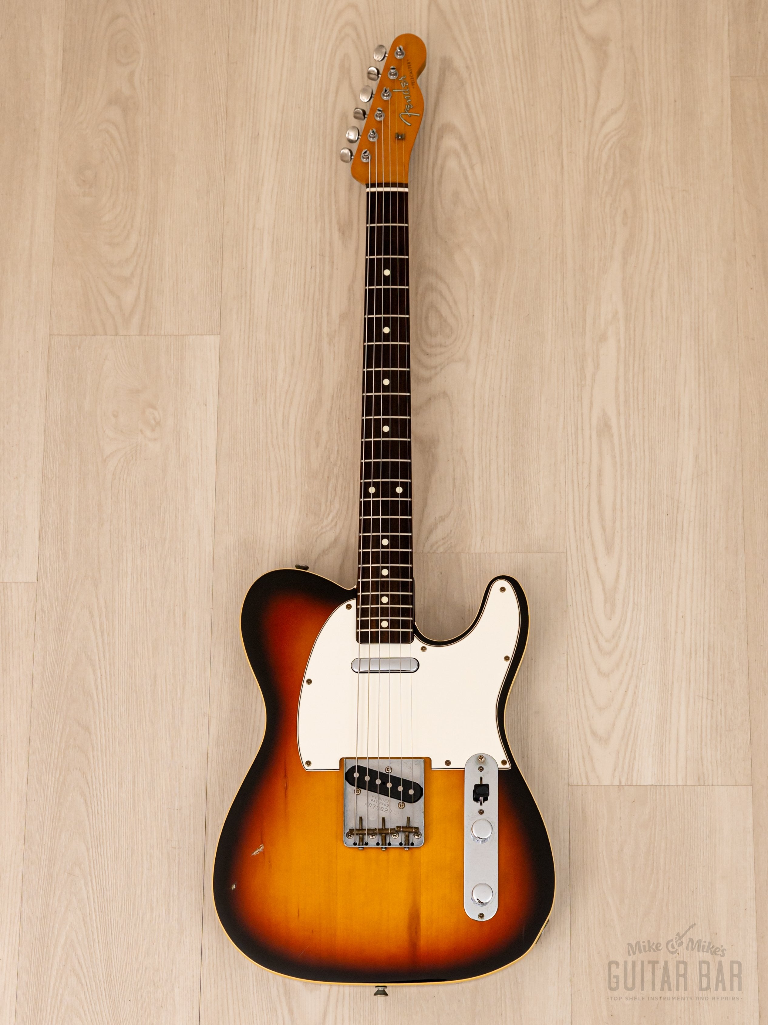 1990s Fender Telecaster Custom '62 Vintage Reissue TL62B-80 Sunburst, Japan MIJ