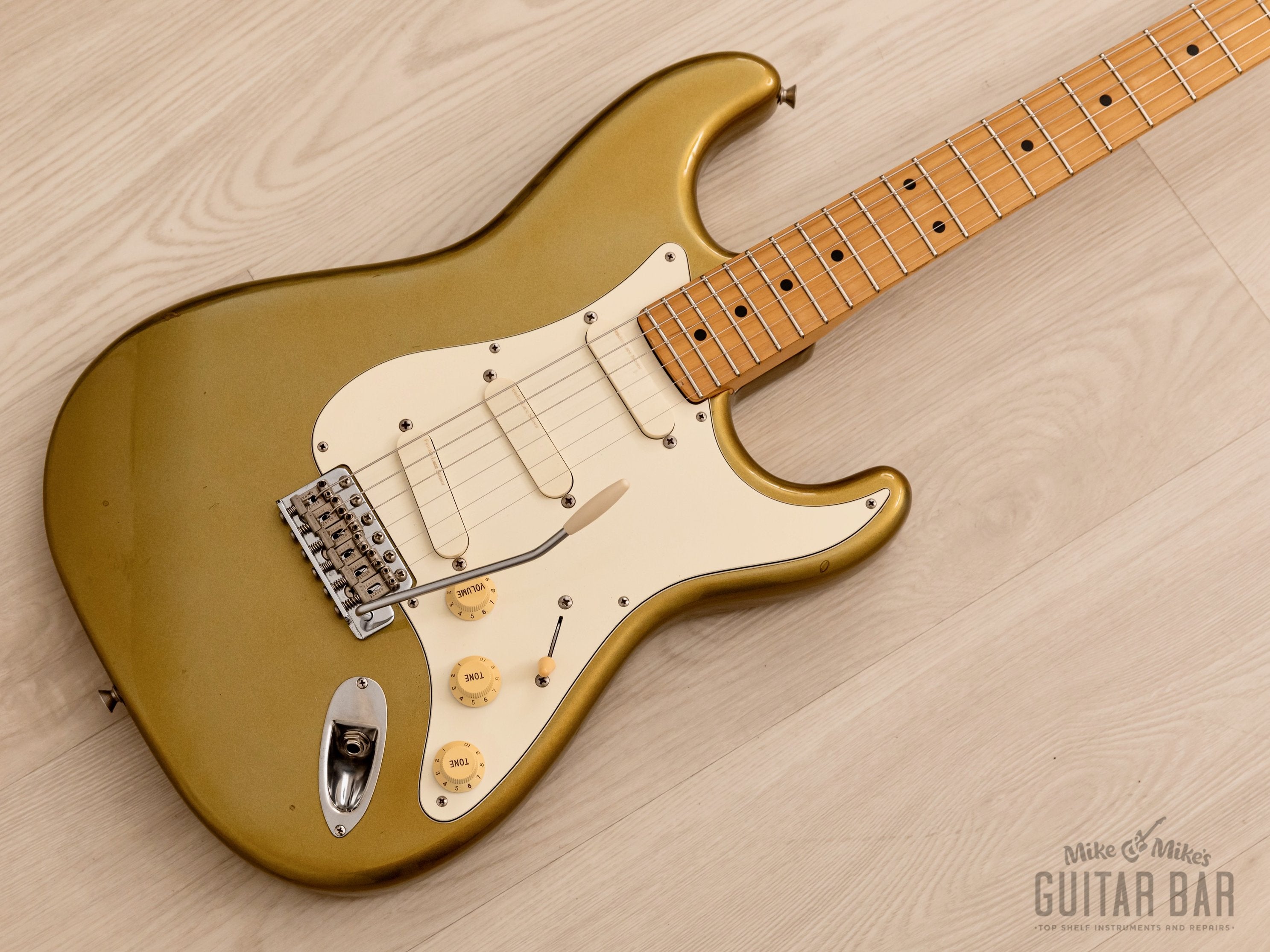 1991 Fender Order Made Stratocaster ST57-770LS Aztec Gold w/ Lace 